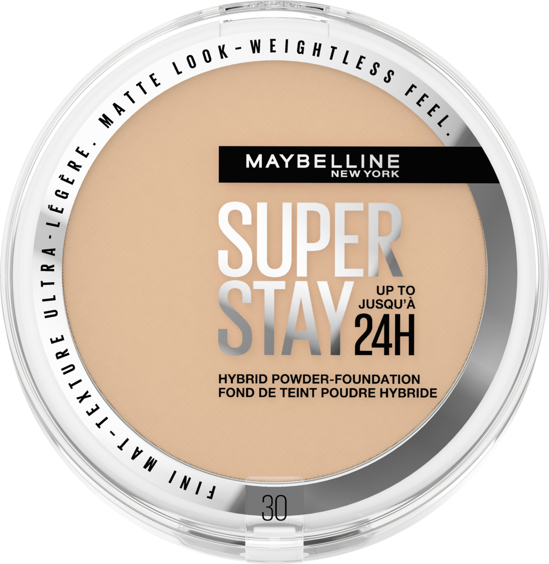 Maybelline New York Foundation Puder 24H Super Stay Hybrides Make-Up Nr. 31