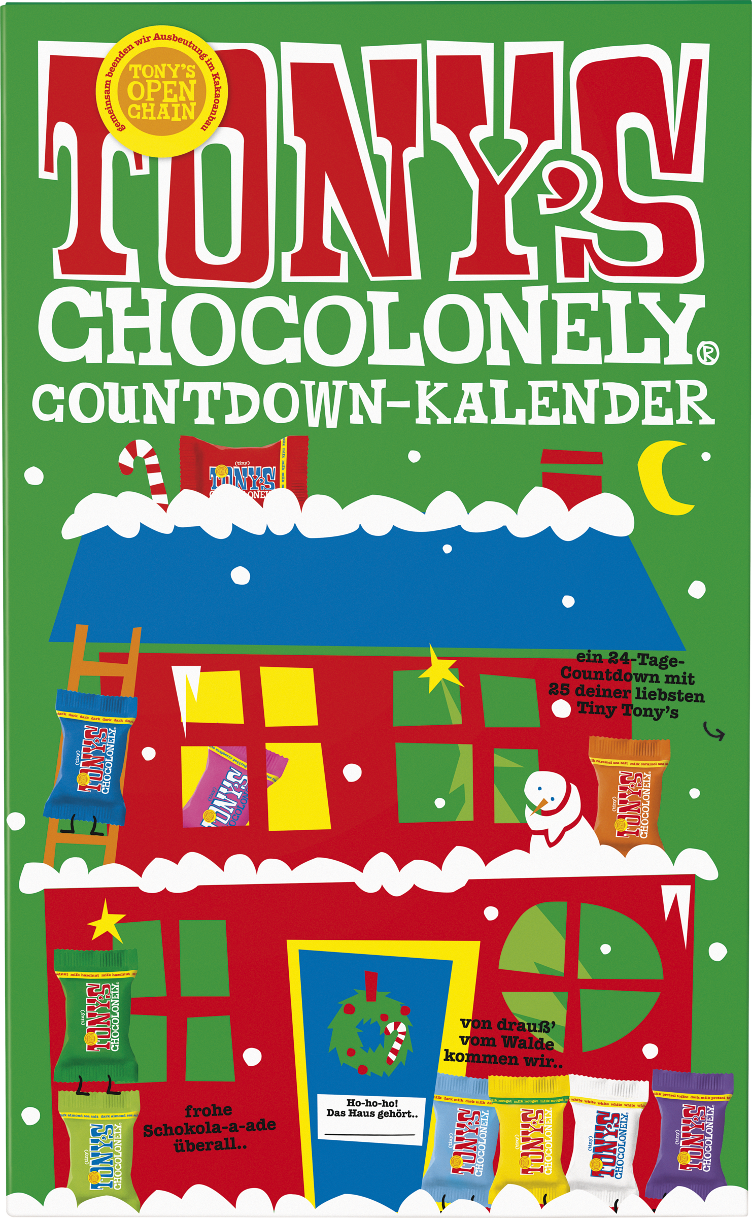 Tony’s Chocolonely Countdown-Adventskalender 2025