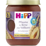 Bio Pflaume in Birne mit Vollkorn ab 6. Monat