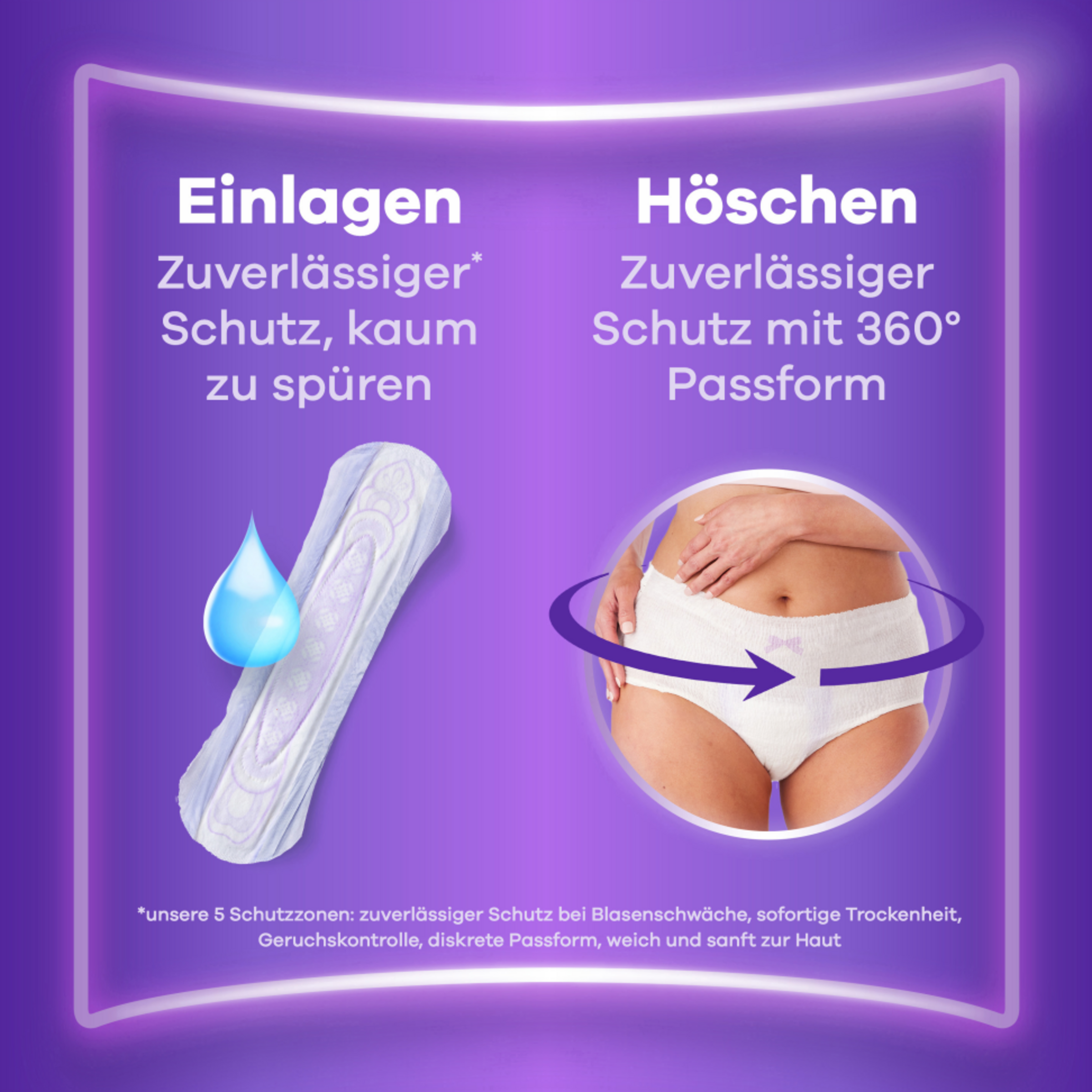 عبوة شهرية من فوط Discreet غير المنسوجة طويلة 3