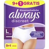 Discreet Inkontinenz Pants Plus L 9+1