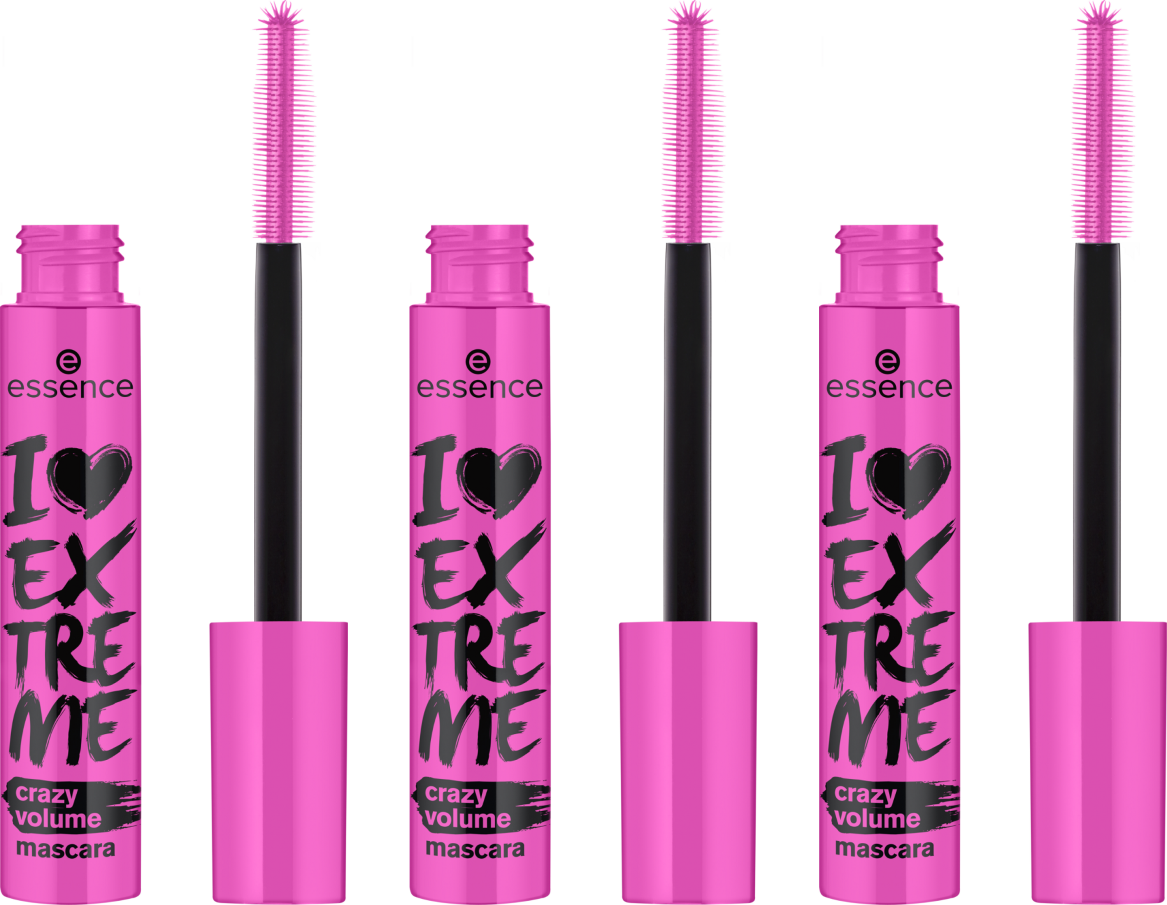 I LOVE EXTREME crazy volume mascara, 3er Set