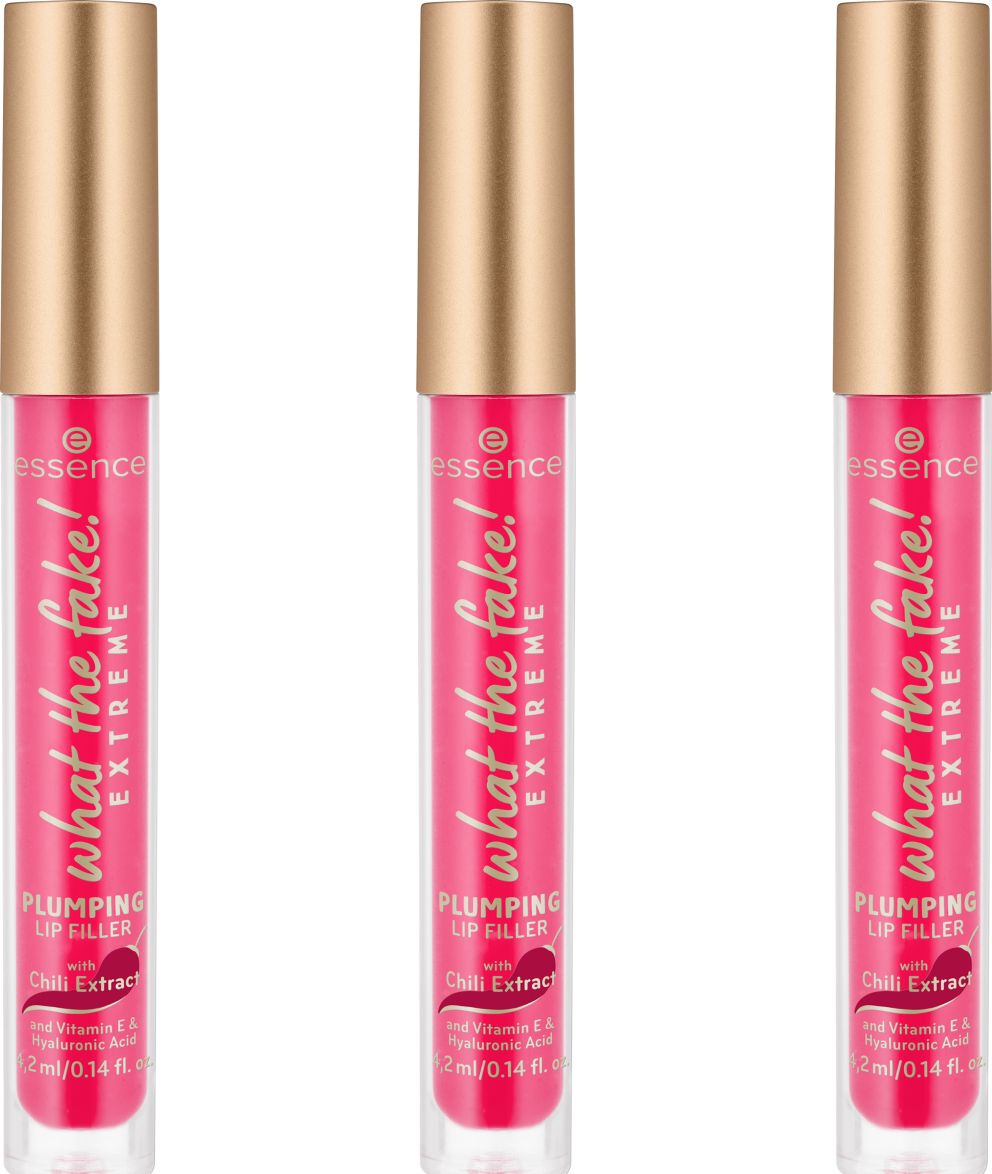 what the fake! EXTREME PLUMPING LIP FILLER, 3er Set