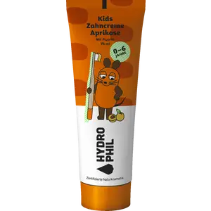 معجون أسنان للأطفال بنكهة المشمش، شكل فأر