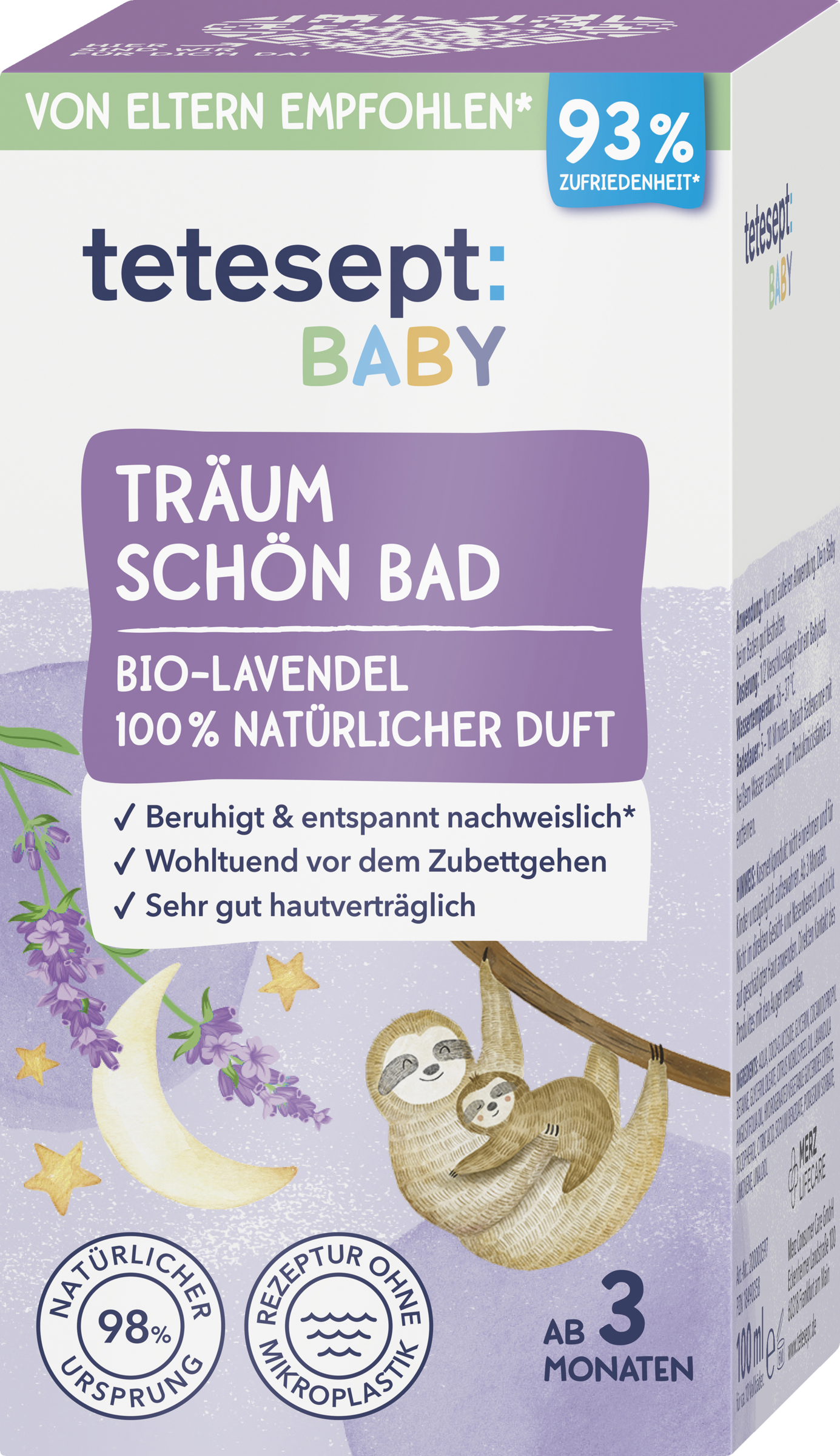 tetesept Baby Badezusatz Träum Schön Bad