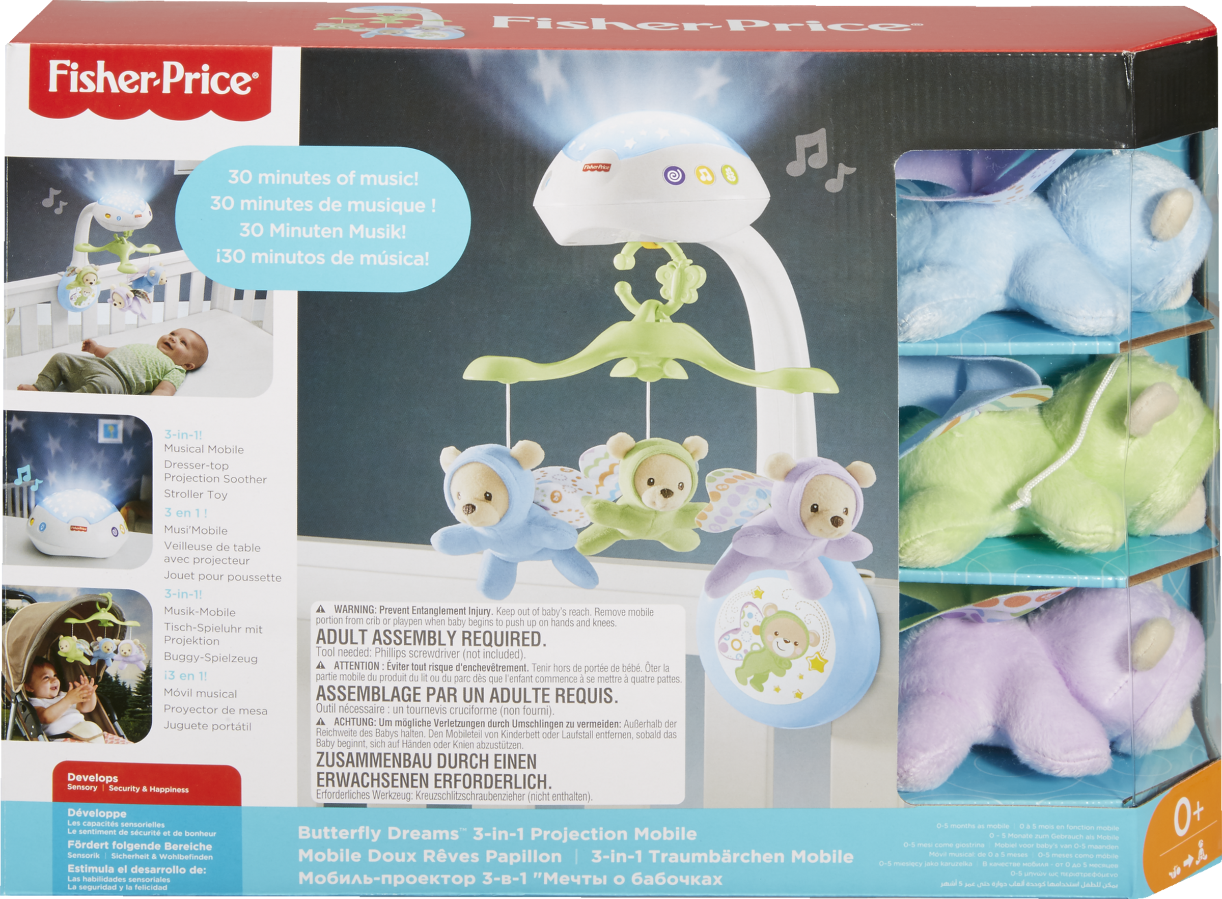 Fisher-Price 3in1 Traumbärchen Mobile