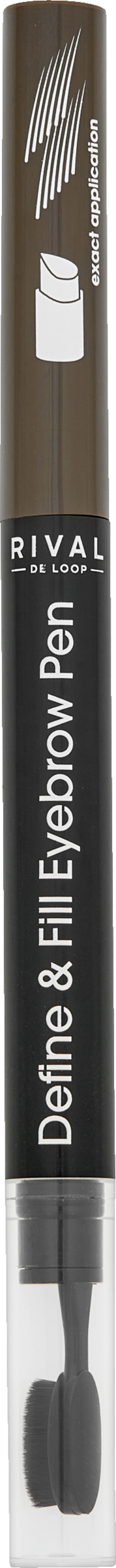 Define & Fill Eyebrow Pen 02 Brunette