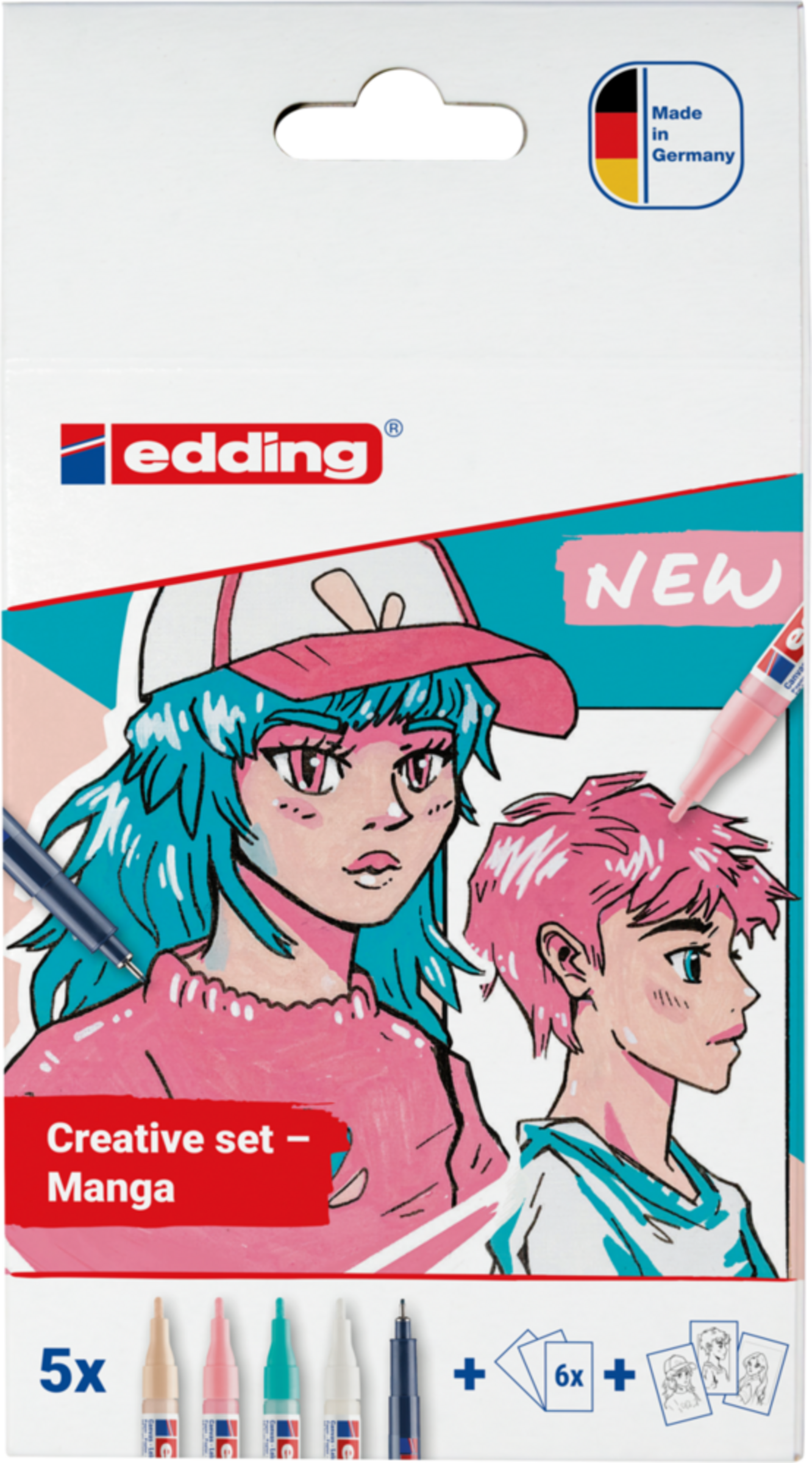 Edding Acrylmarker Manga Set