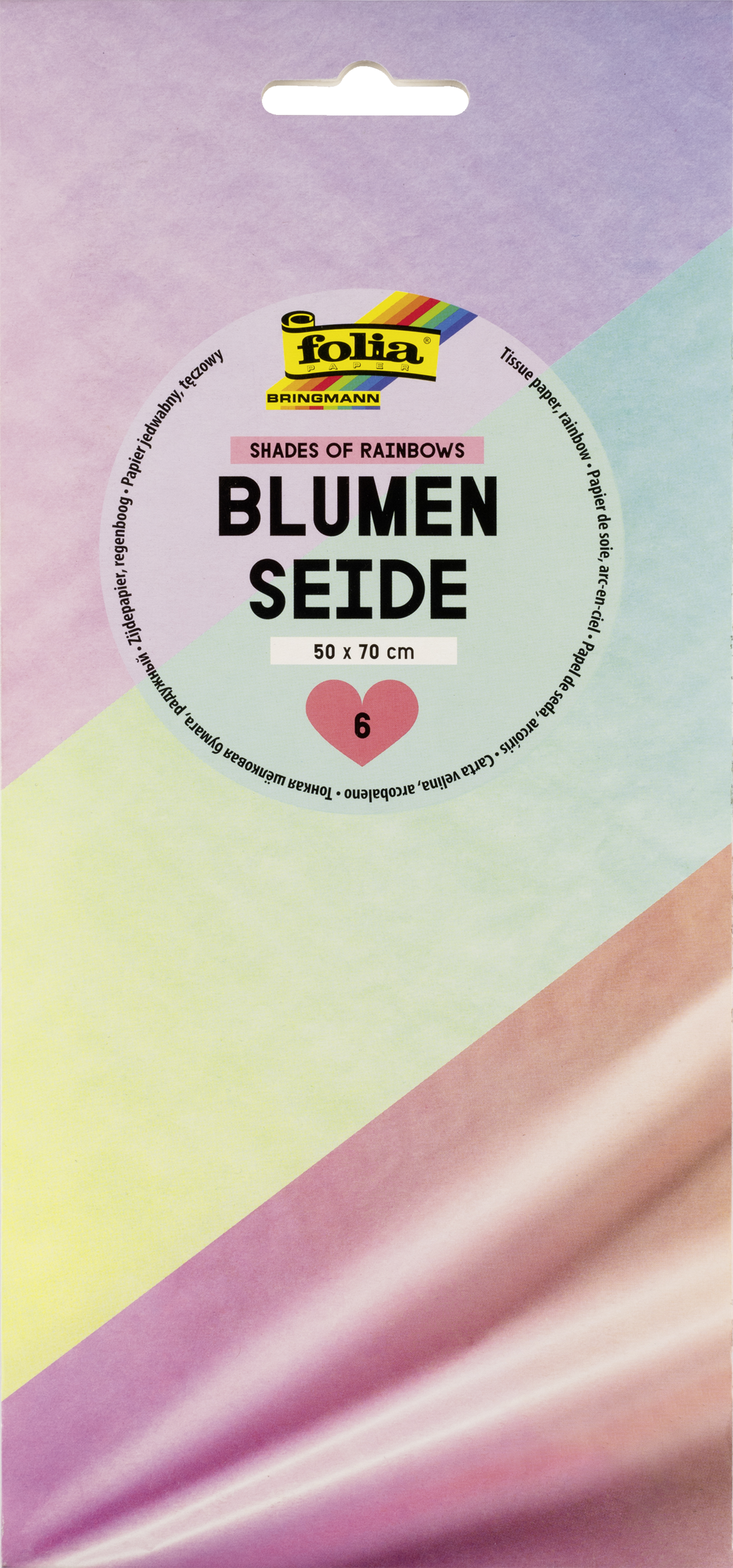 folia Blumenseide Shades of rainbows