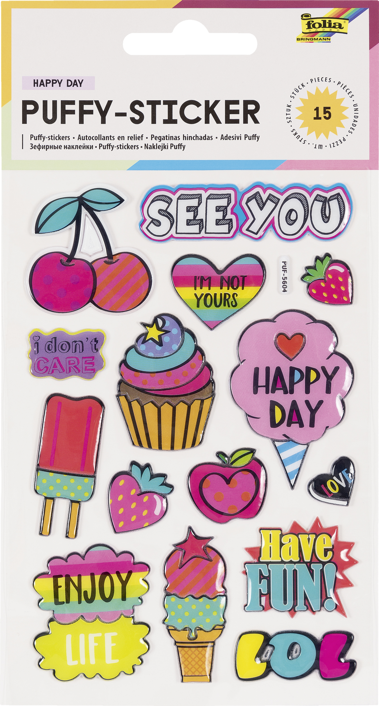 folia Puffy Sticker