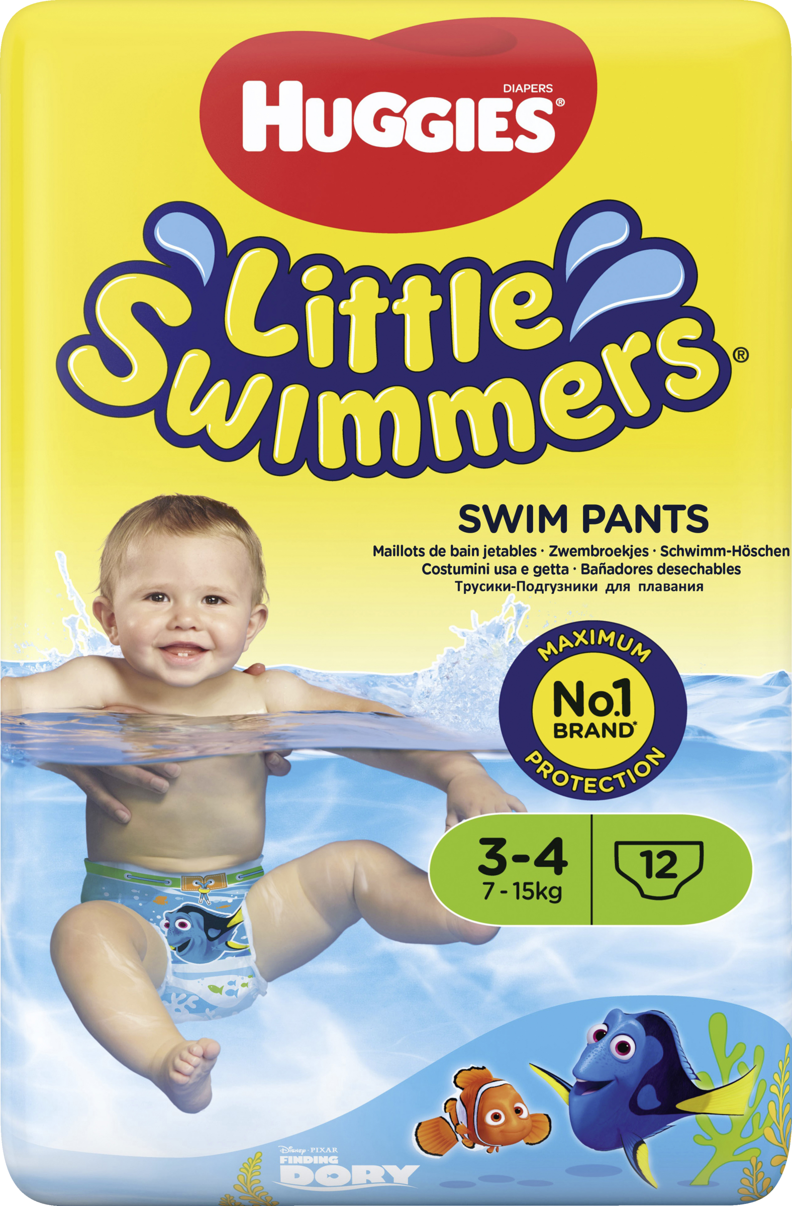 Huggies Schwimm-Windeln Größe 3-4