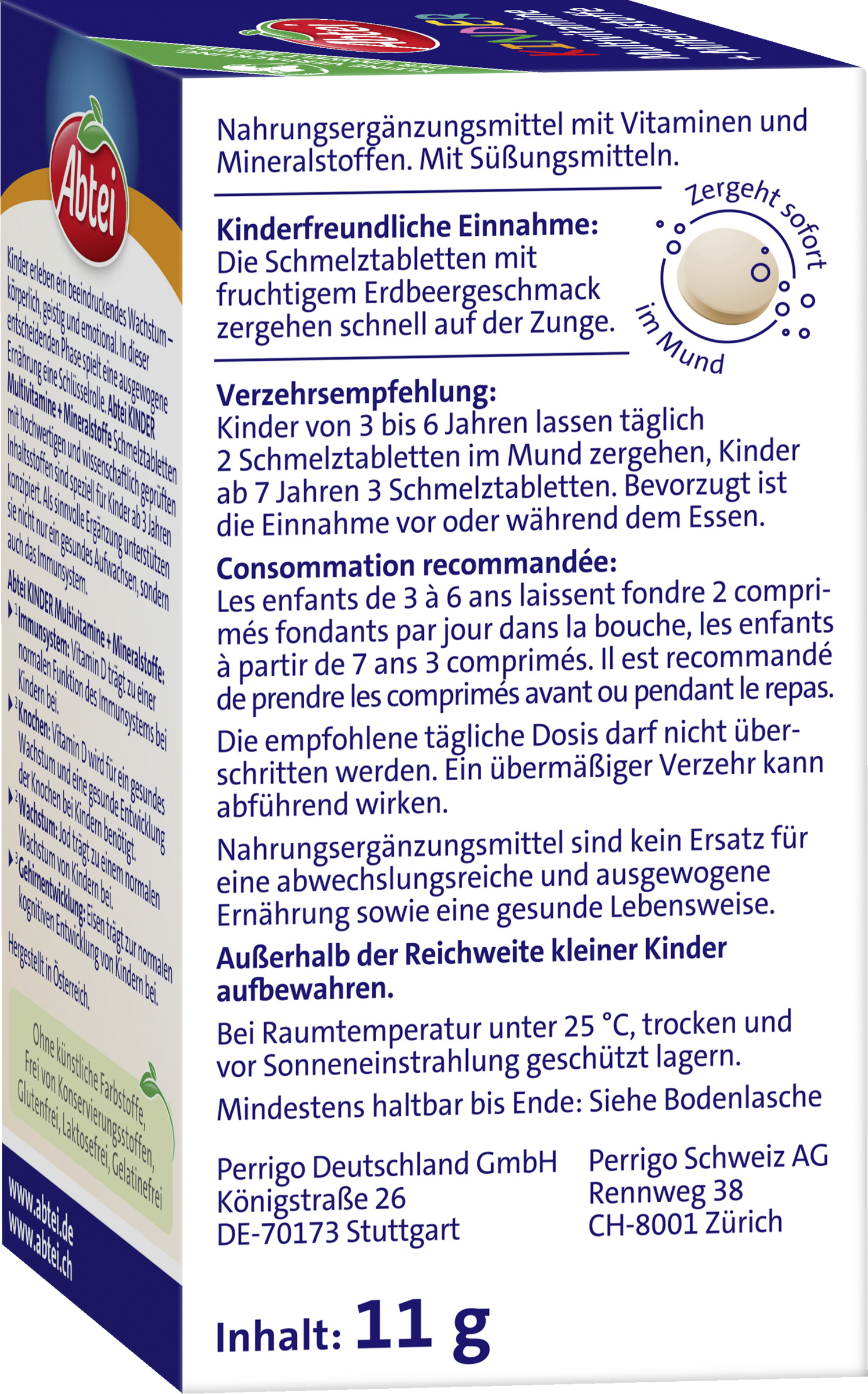 أقراص فيتامينات ومعادن متعددة للأطفال 3