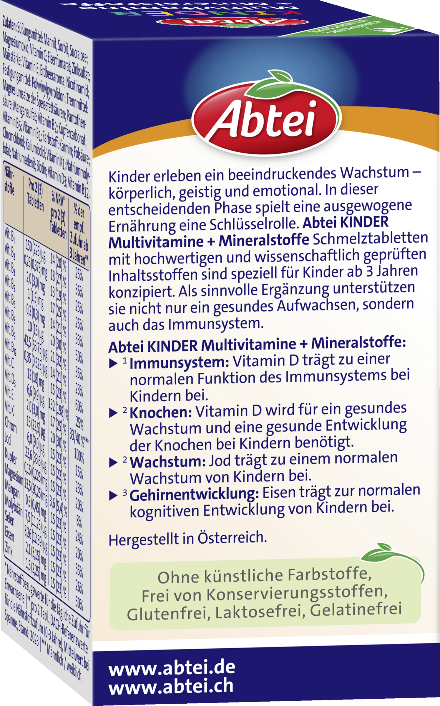 أقراص فيتامينات ومعادن متعددة للأطفال 4