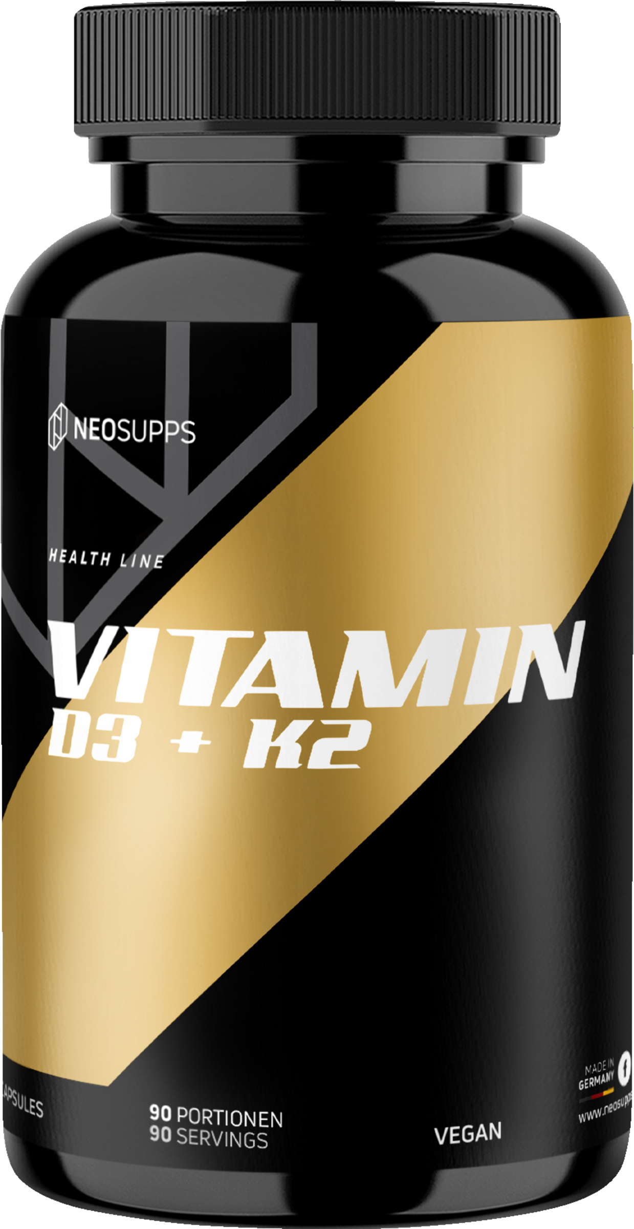 فيتامين د3 + ك2 كبسولات