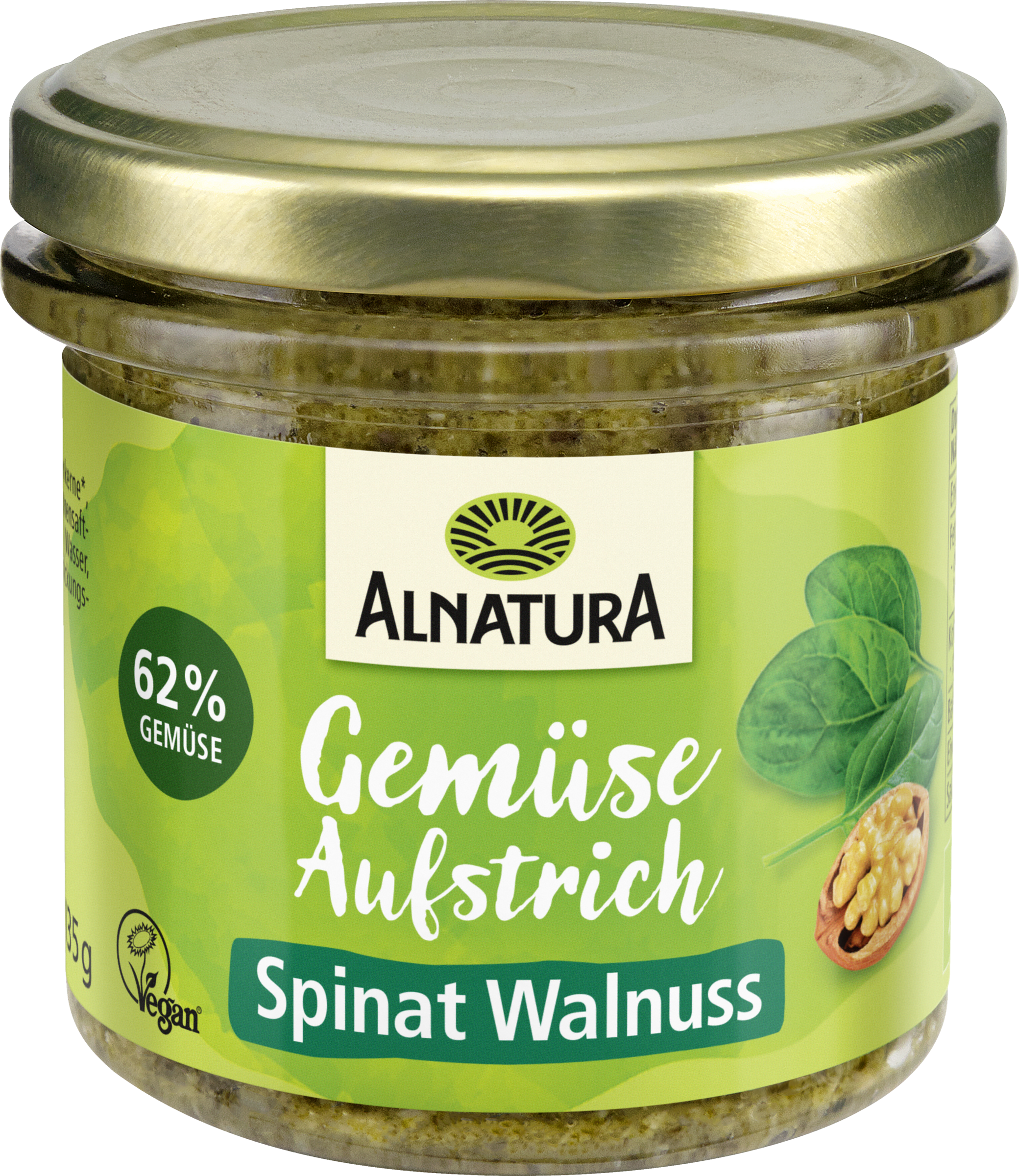 Alnatura Bio Gemüseaufstrich Spinat-Walnuss