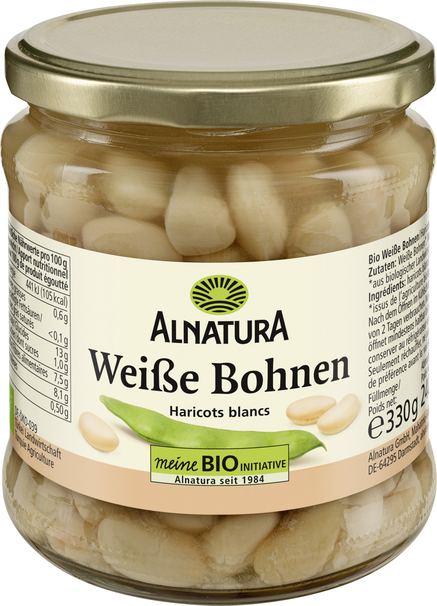 Alnatura Bio Weiße Bohnen