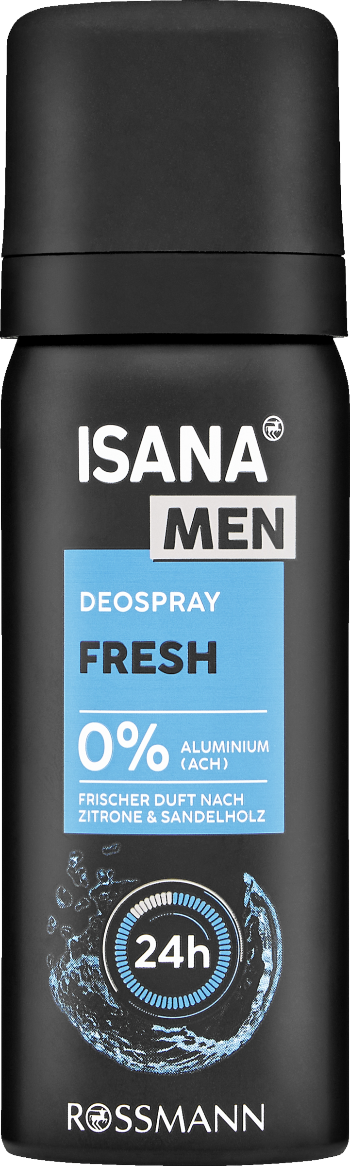 ISANA MEN Deospray Fresh Reisegröße