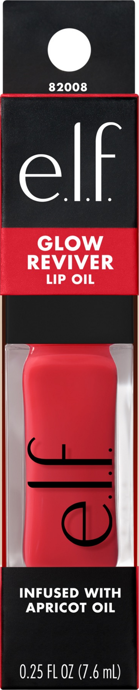 e.l.f. Cosmetics Glow Reviver Lip Oil Red Delicious