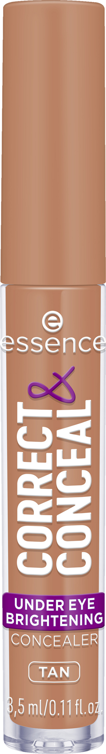 essence CORRECT & CONCEAL under eye brightening concealer 30 Tan