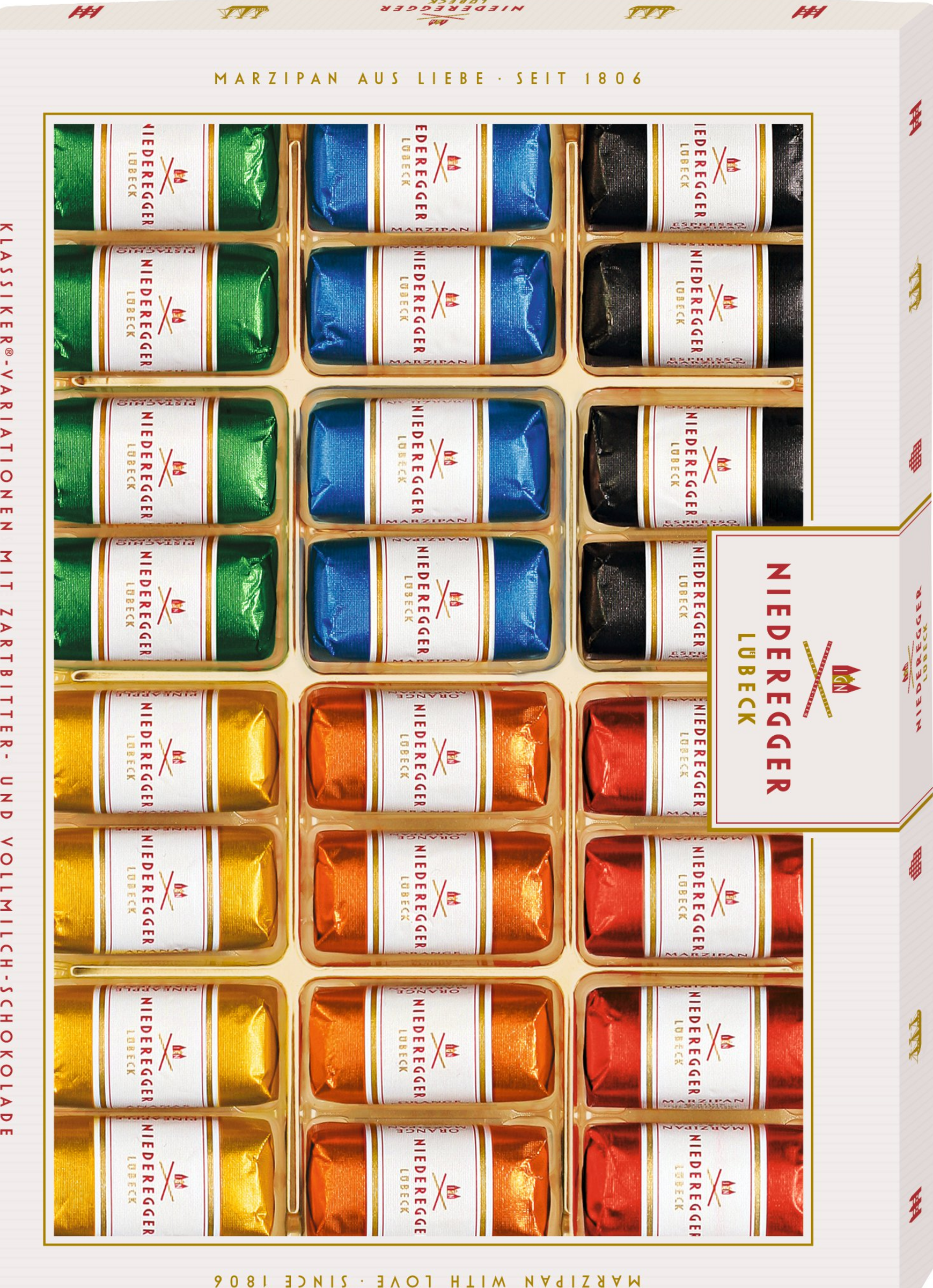 Niederegger Marzipan Klassiker-Variationen (24 Stück)