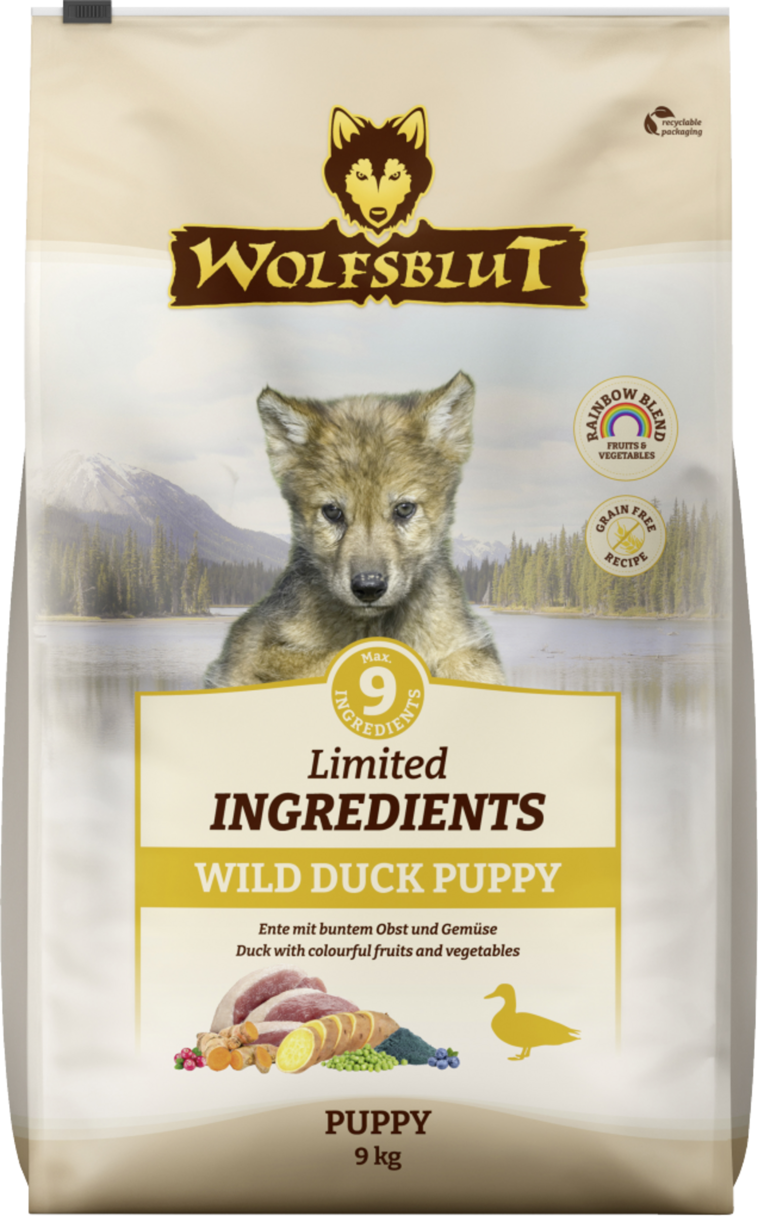 Wolfsblut Limited Ingredients Wild Duck Puppy Trockenfutter