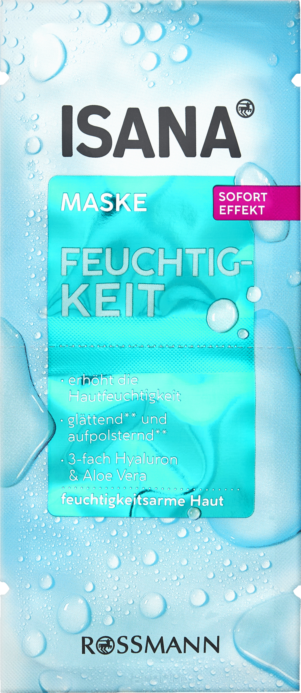 ISANA Feuchtigkeit Maske
