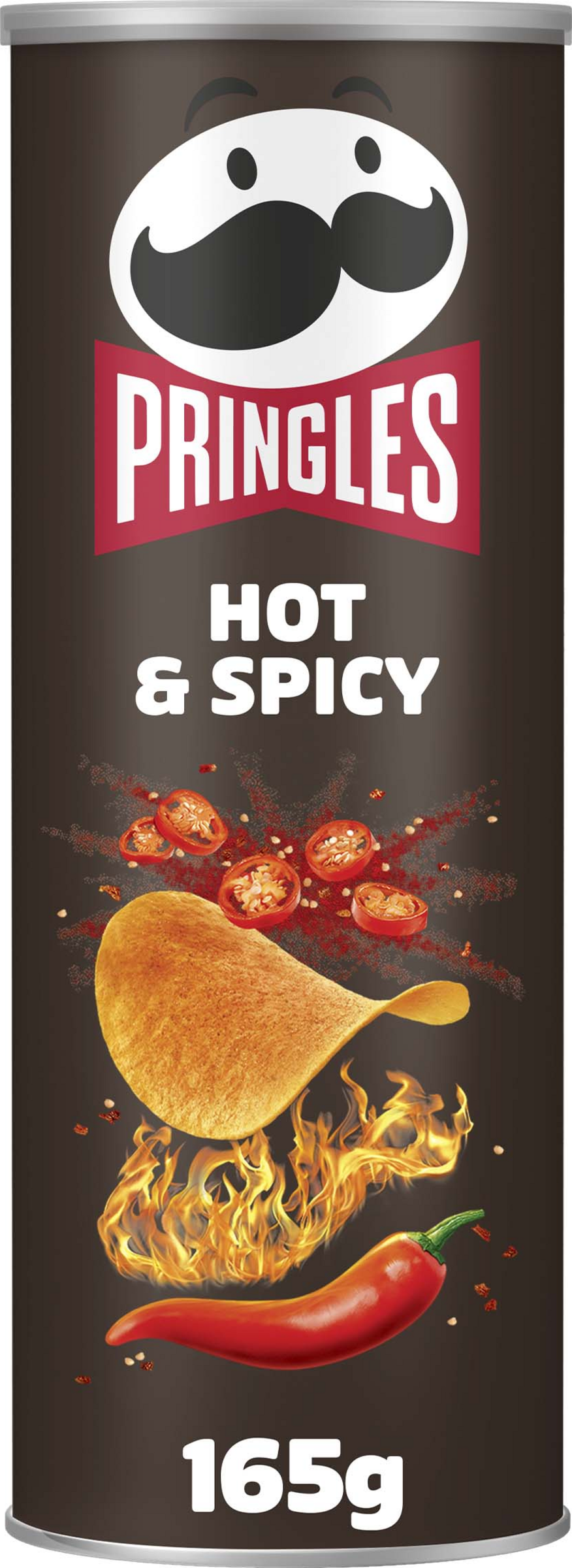 Pringles Hot & Spicy scharfe Chips mit Hot-Paprika-Geschmack