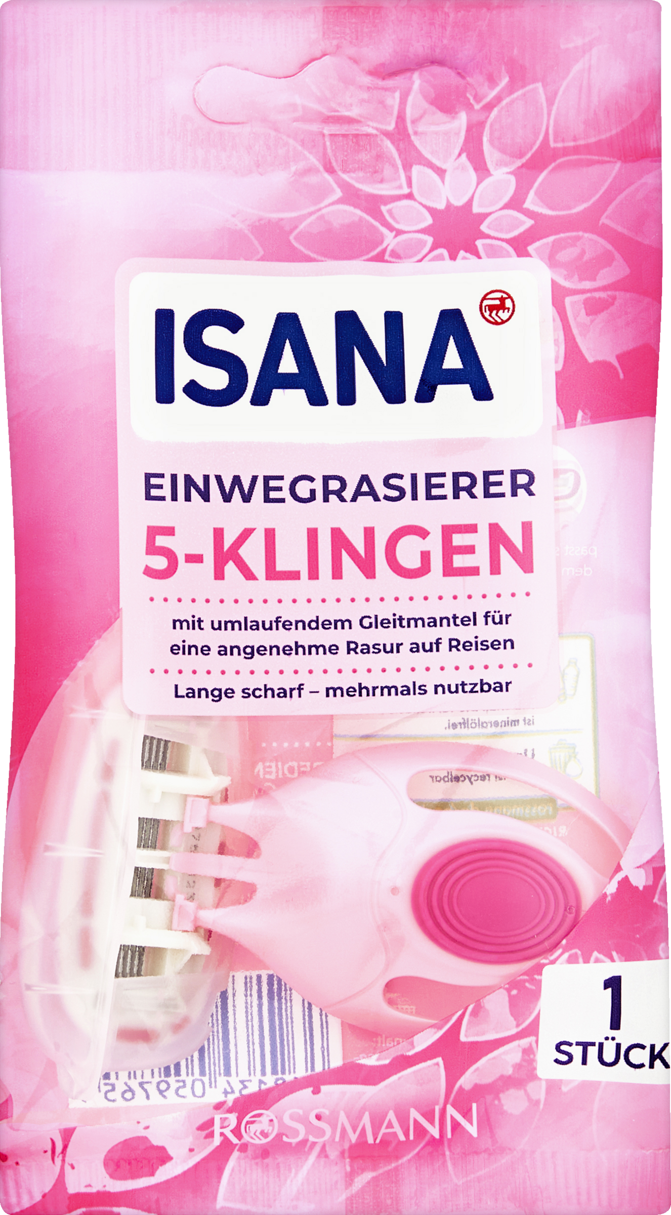 ISANA Einwegrasierer 5-Klingen