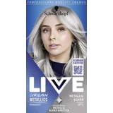 Schwarzkopf LIVE Urban Metallics Haarfarbe U71 Metallic Silver