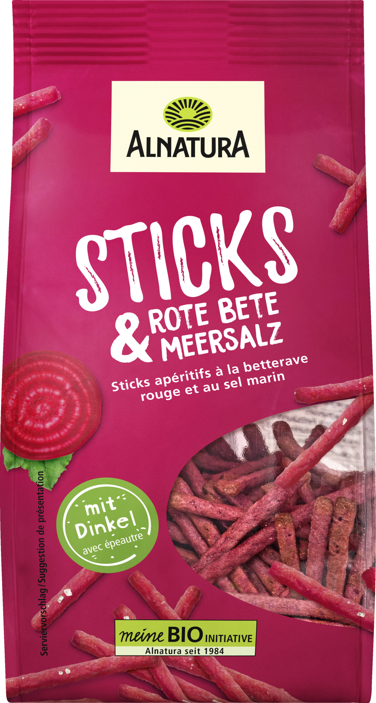 Alnatura Bio Sticks Rote Bete & Meersalz