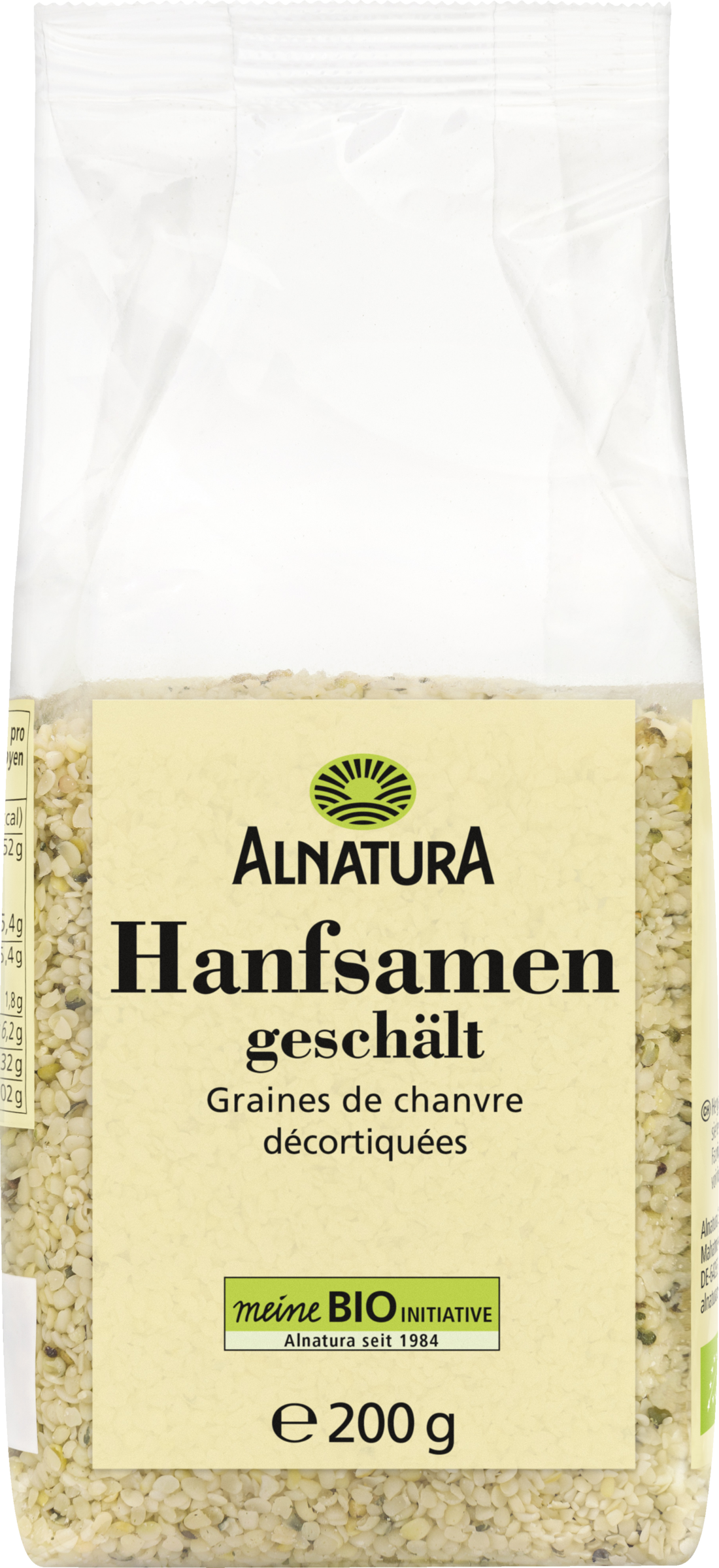 Alnatura Bio Hanfsamen geschält
