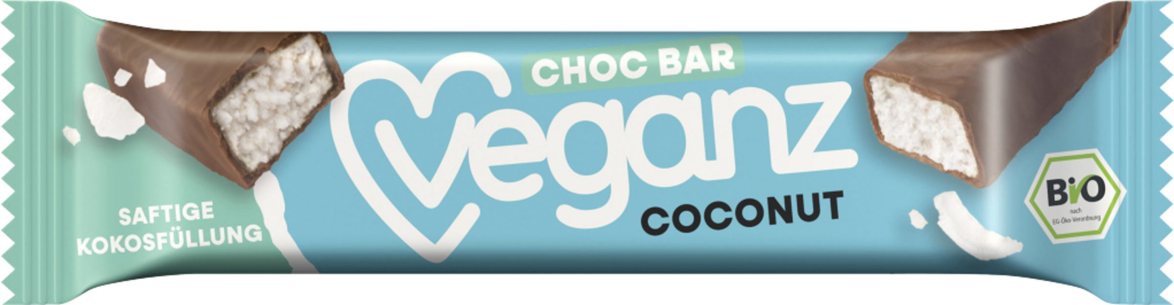 veganz Bio Choc Bar Coconut