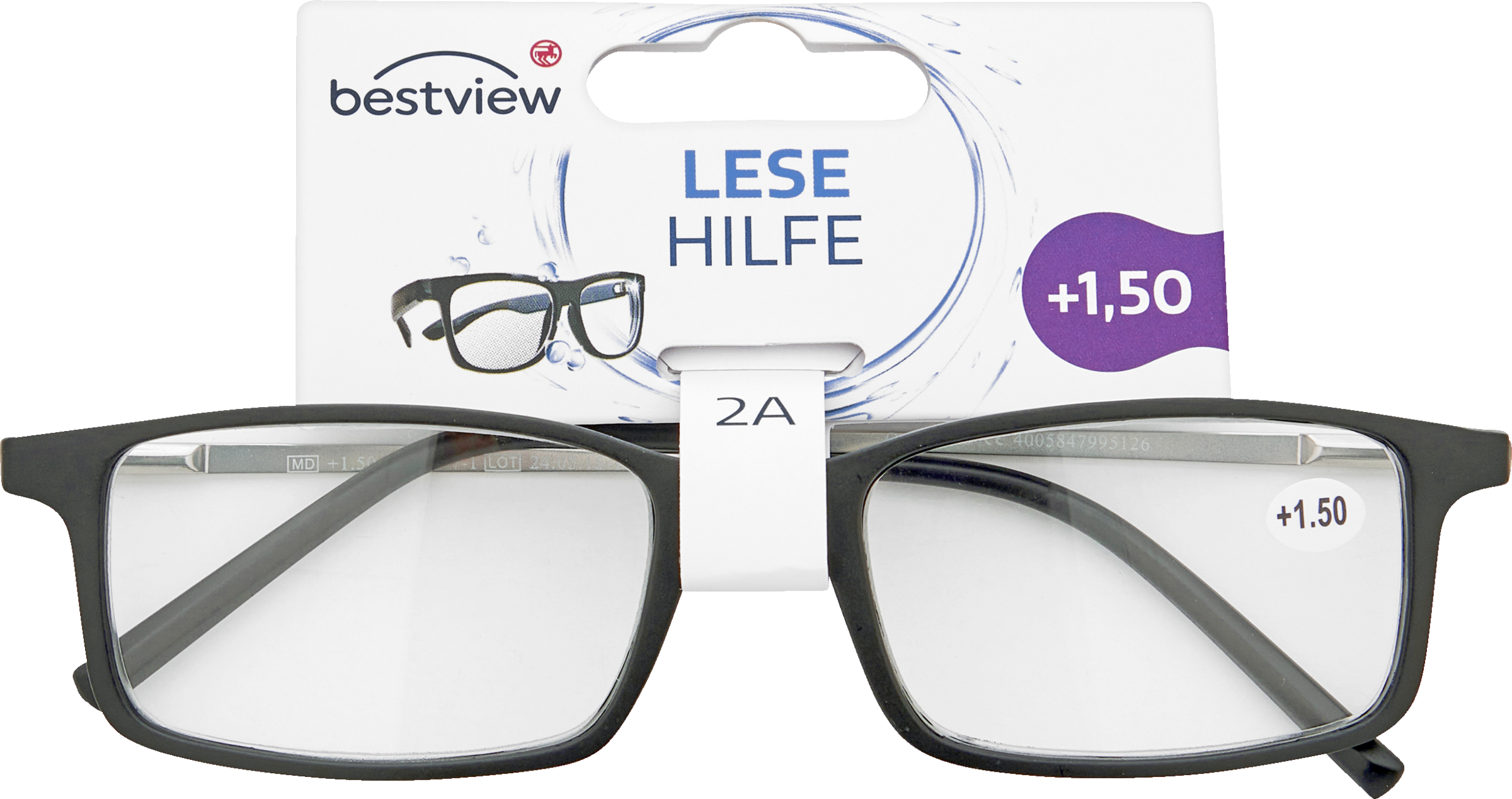 Lesehilfe Modell 2A, +1,50 Dioptrien