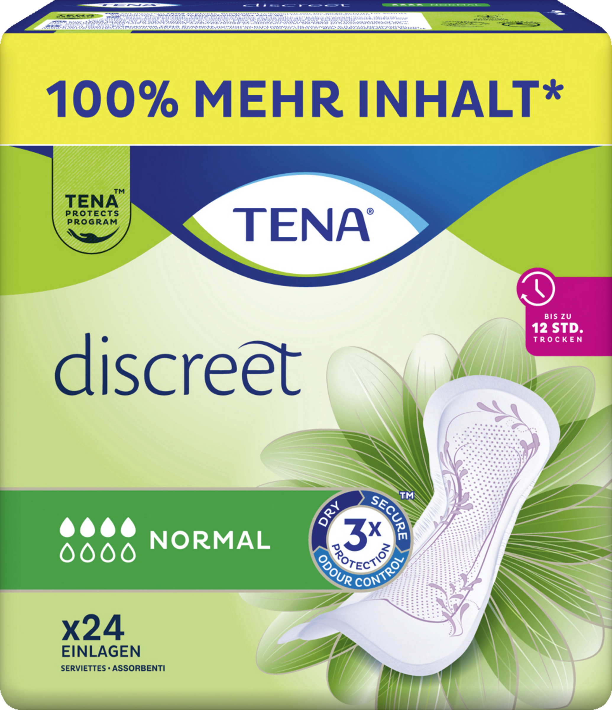 TENA discreet normal Duopack Einlagen