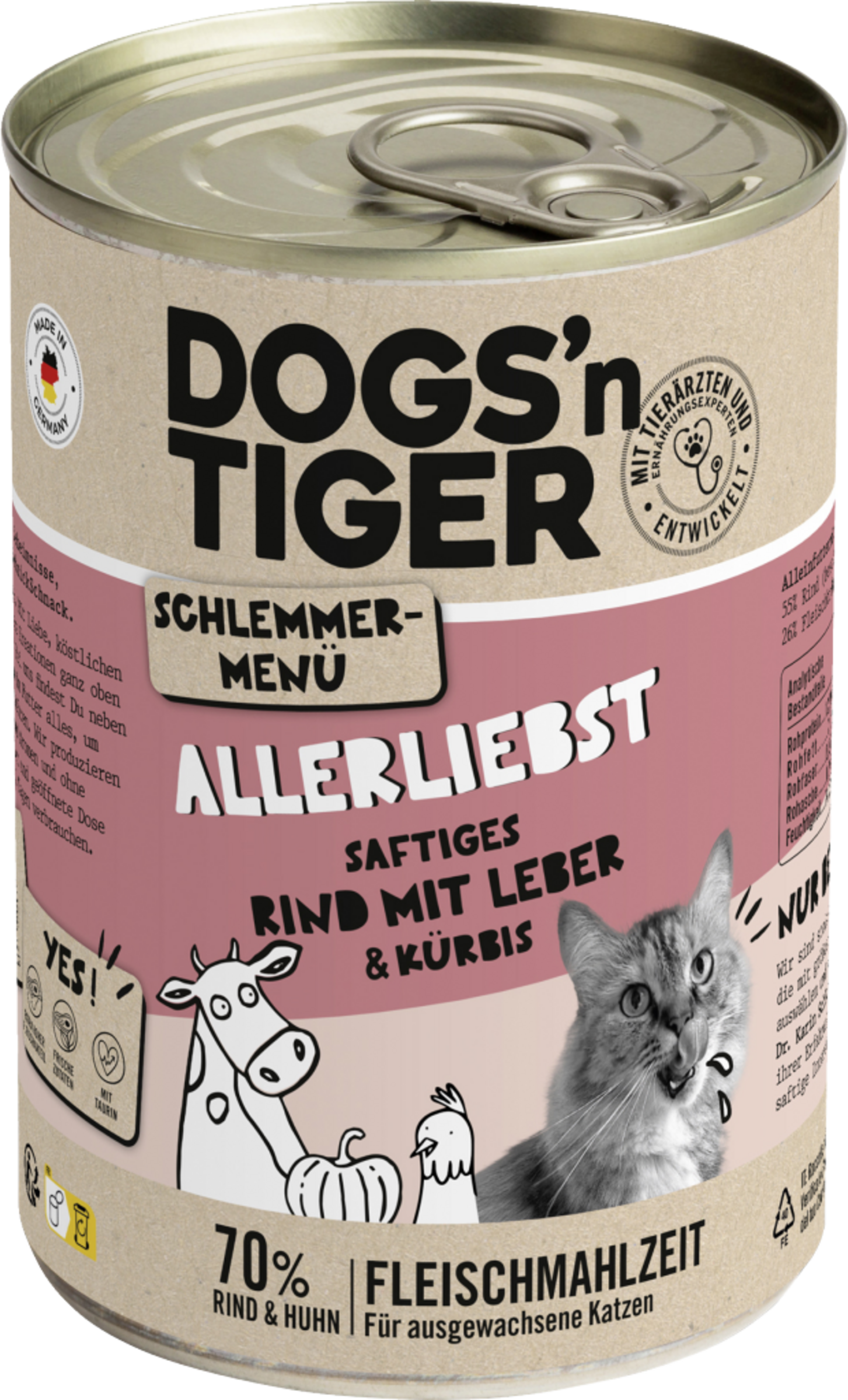 Dogs'n Tiger Allerliebst Rind mit Leber