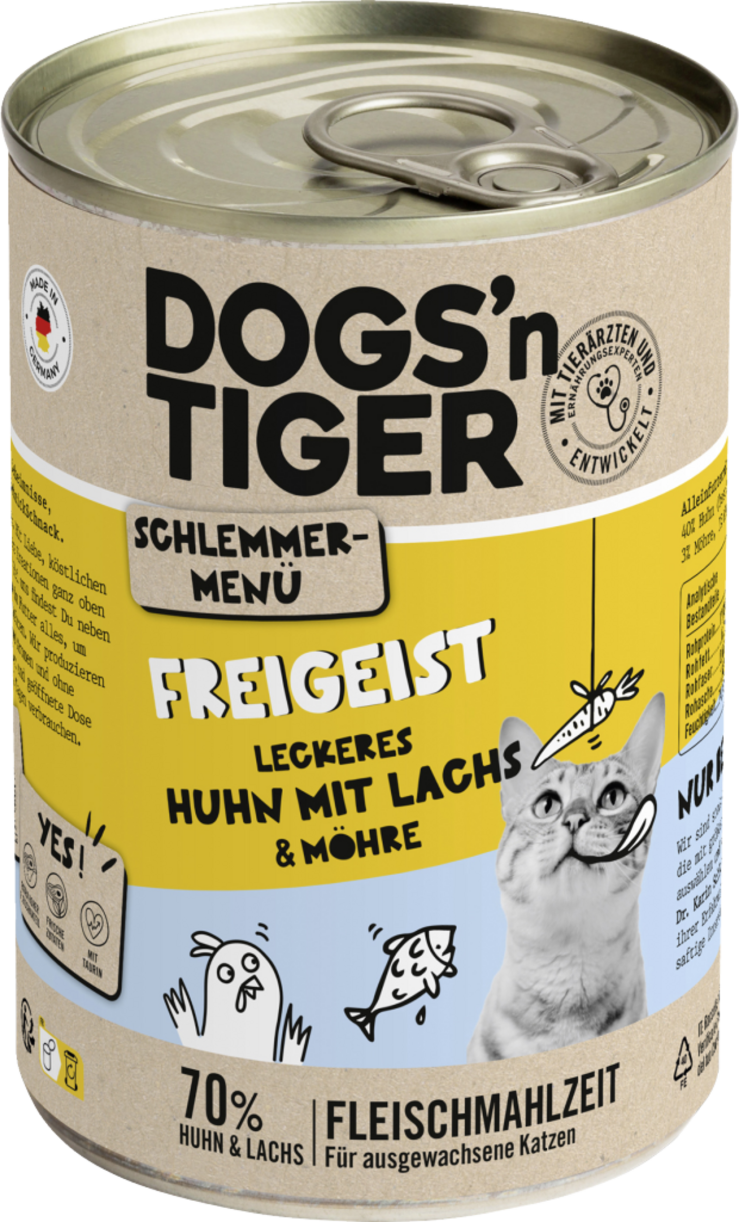 Dogs'n Tiger Freigeist Huhn mit Lachs