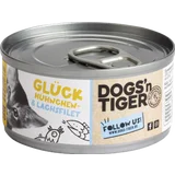 Glück Hühnchen- und Lachsfilet