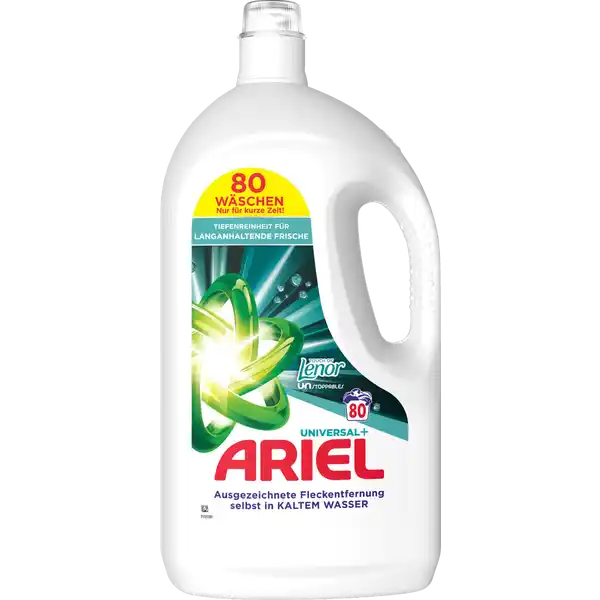 Vollwaschmittel Flüssig Touch of Unstoppables 80WL