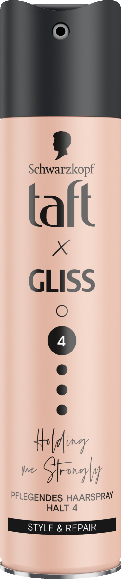 Haarspray Taft x Gliss Holding me Strongly