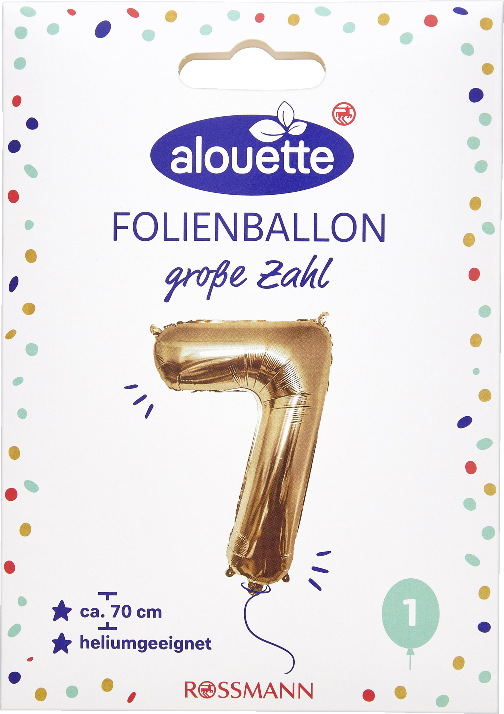 alouette ALOUETTE Folienzahlen 70cm 3-9 messing