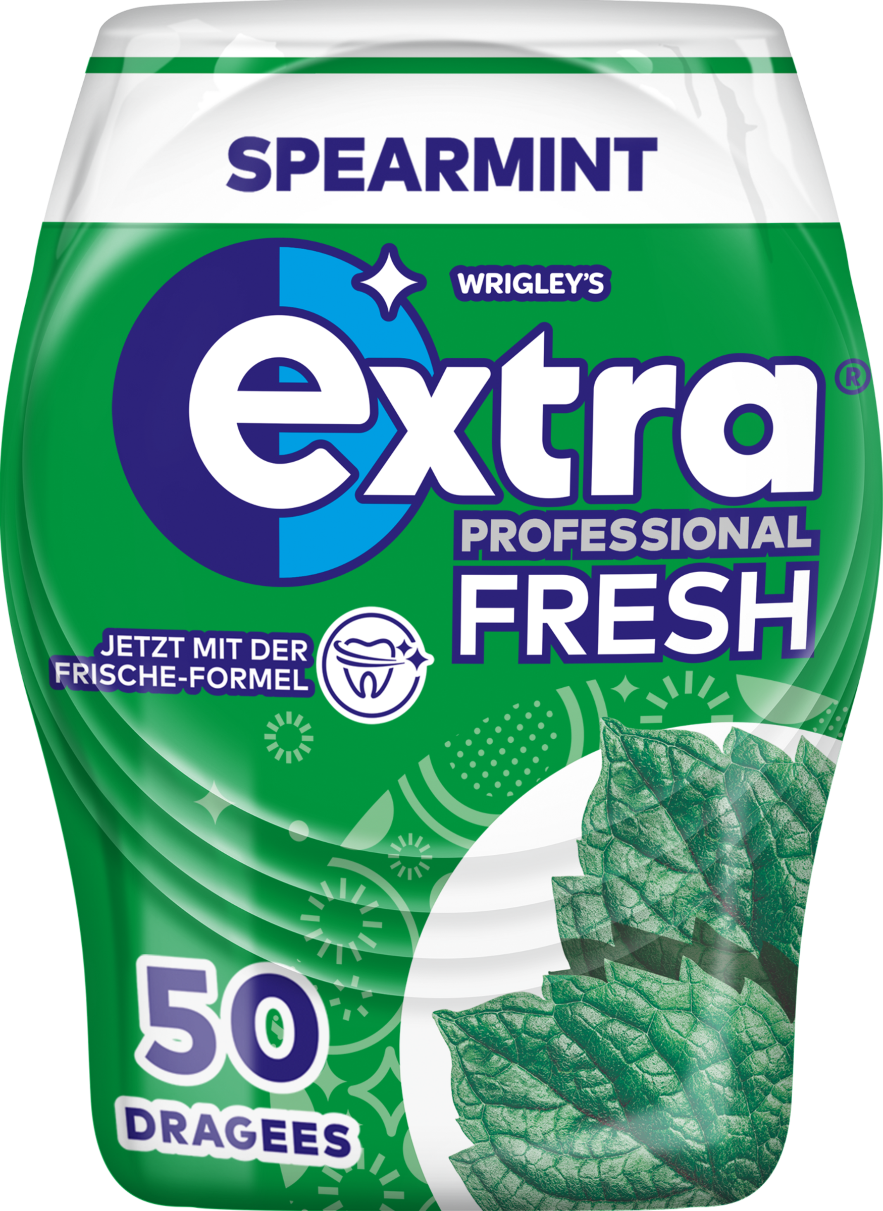 Wrigley`s Extra Professional Fresh Spearmint, zuckerfreier Kaugummi