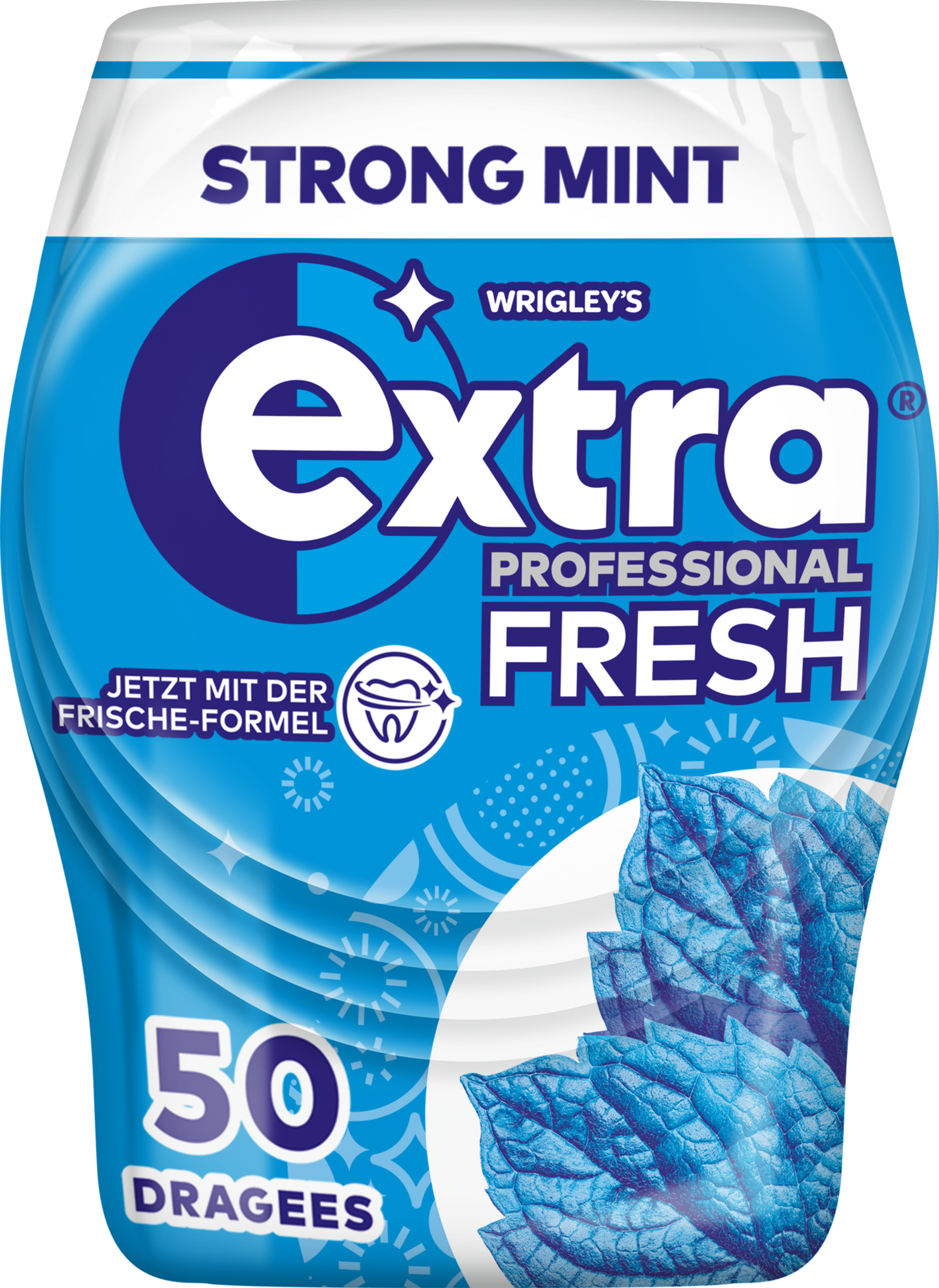 Wrigley`s Extra Professional Fresh Strong Mint, zuckerfreier Kaugummi
