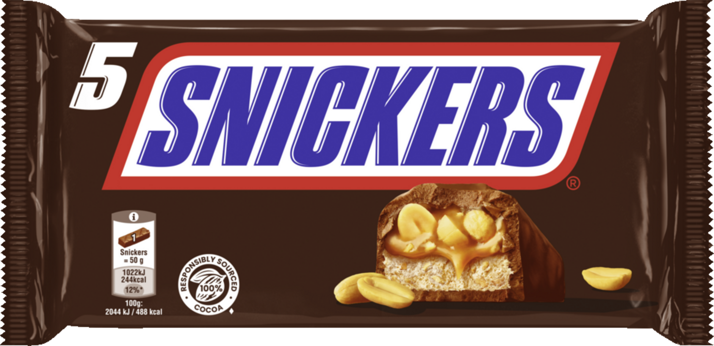 Mars Snickers Riegel (5 Stück)