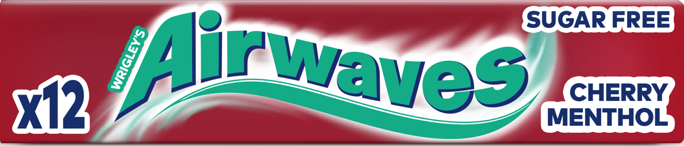 Wrigley`s Airwaves Cherry Menthol, zuckerfreier Kaugummi