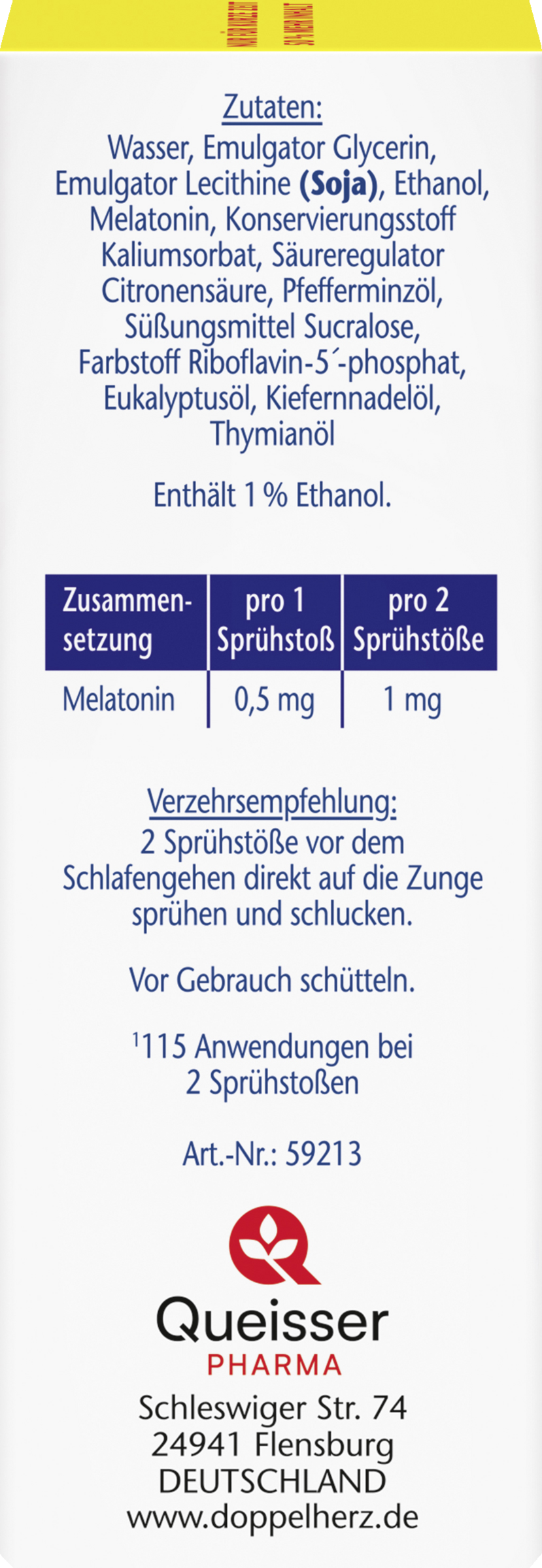 بخاخ الميلاتونين 3