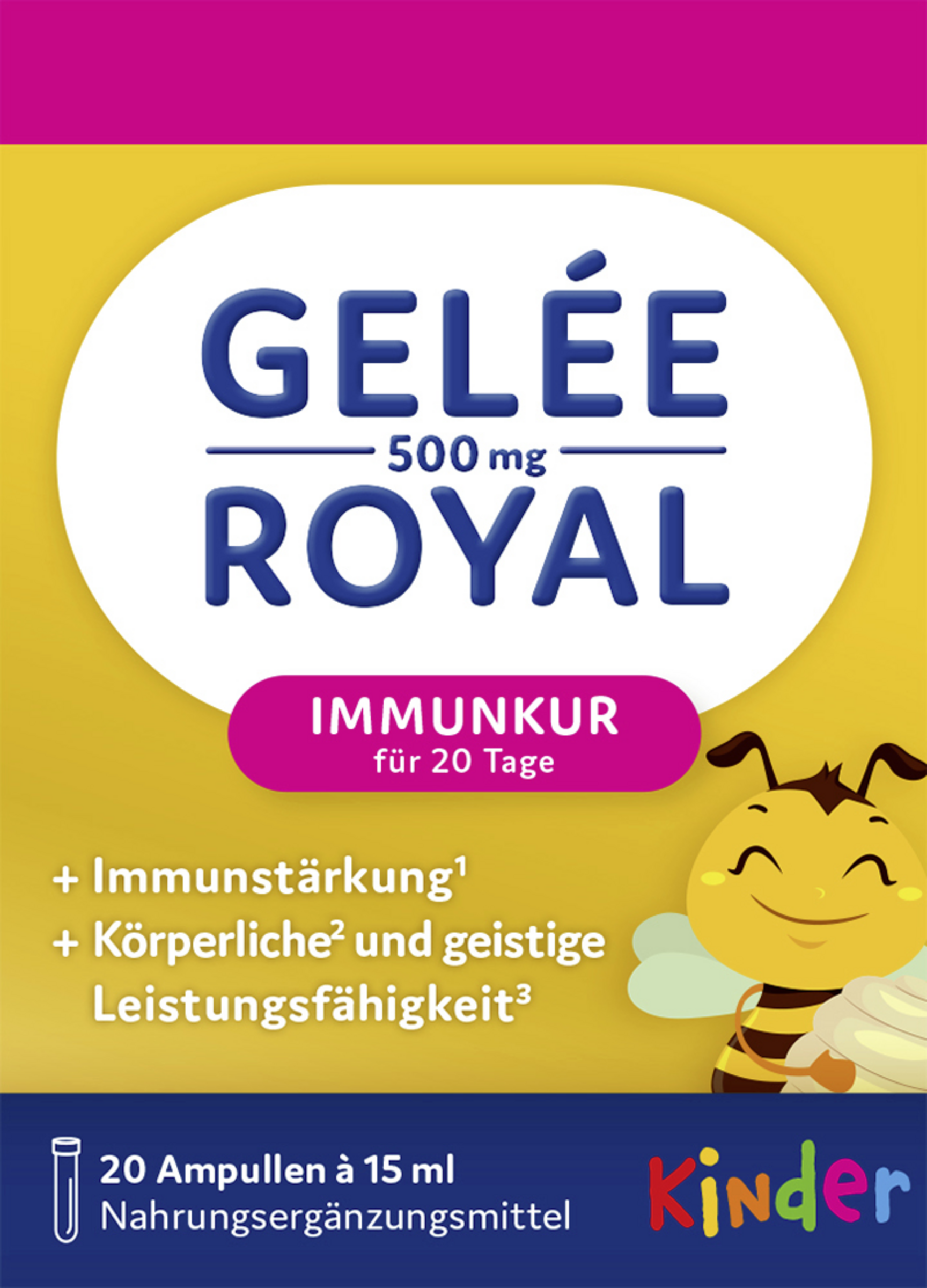 Emcur Gelee Royal Immunkur Kinder Erdbeere