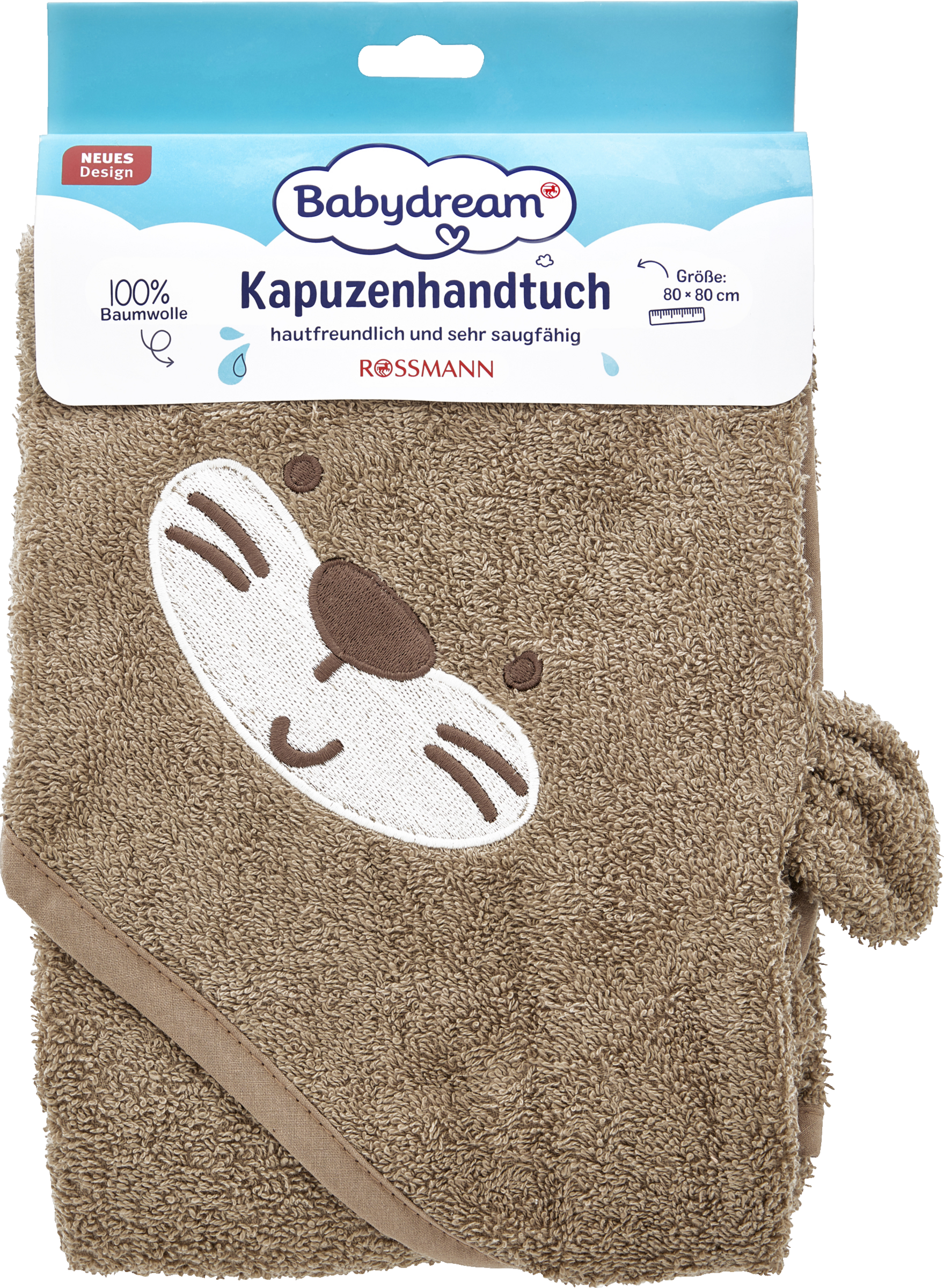 Babydream Kapuzenhandtuch