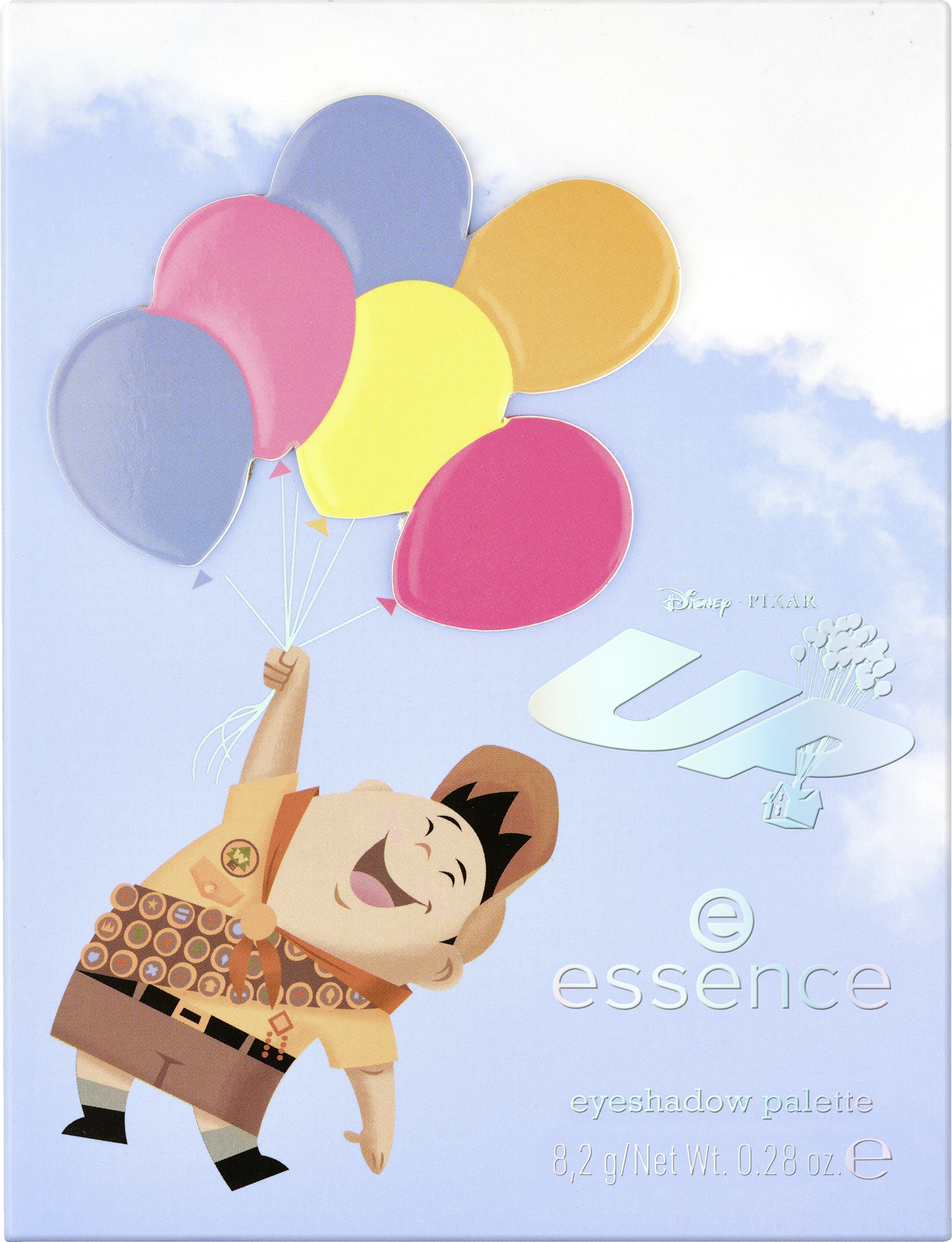 essence Disney Pixar Up eyeshadow palette 02 Wilderness explorer