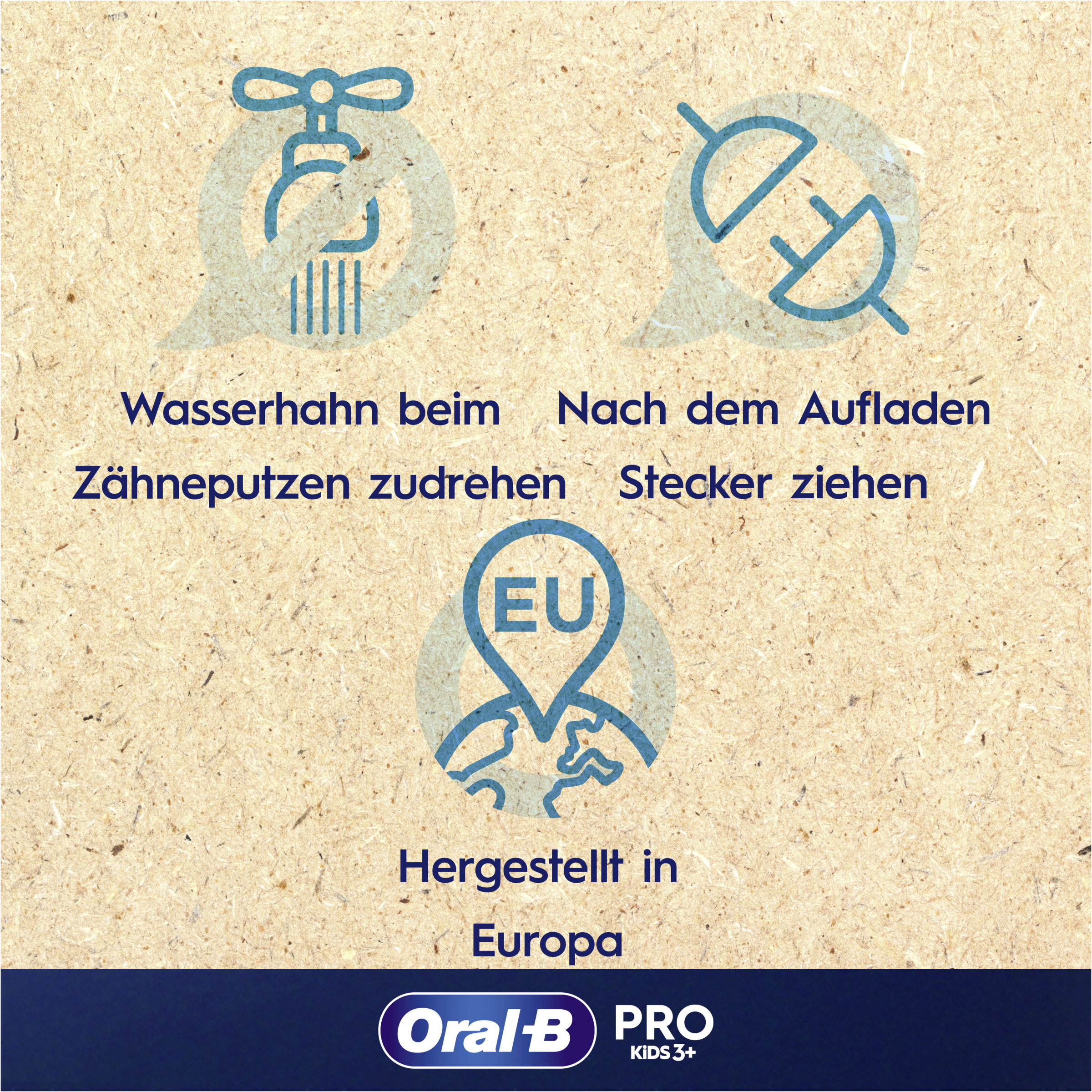 Vitality Pro 103 Kids Frozen, فرشاة أسنان كهربائية للأطفال, وضع Sensitive+, قطعة واحدة 8