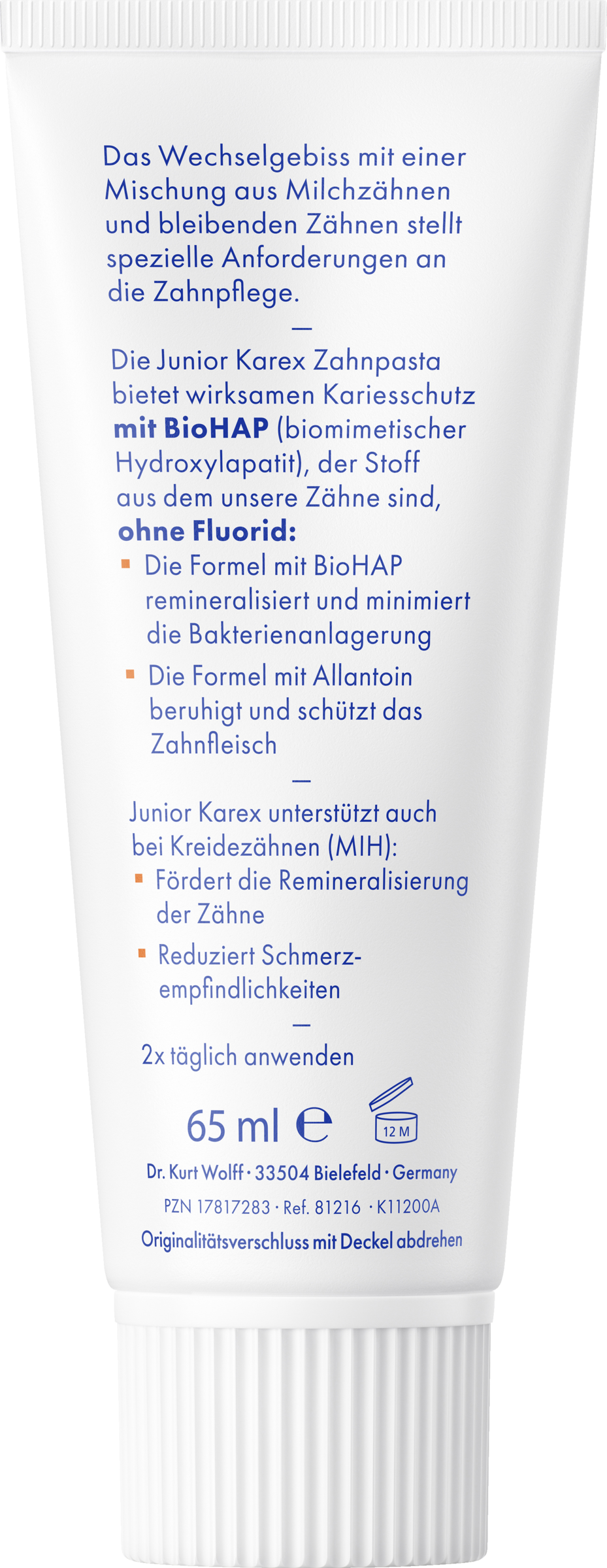 معجون أسنان للأطفال من 6-12 سنة (Junior Zahnpasta 6 - 12 Jahre) 6